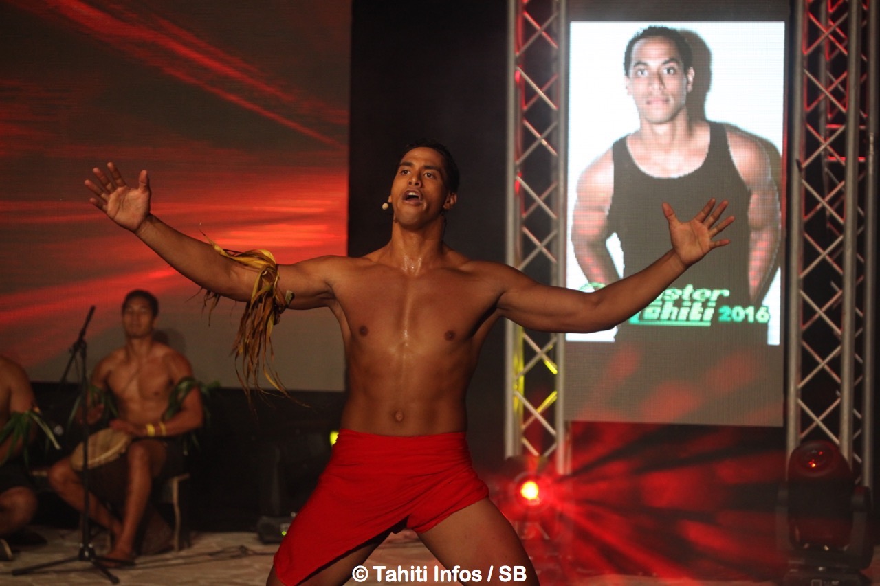 John Florès, 1e challenger, lors de son hakka surpuissant