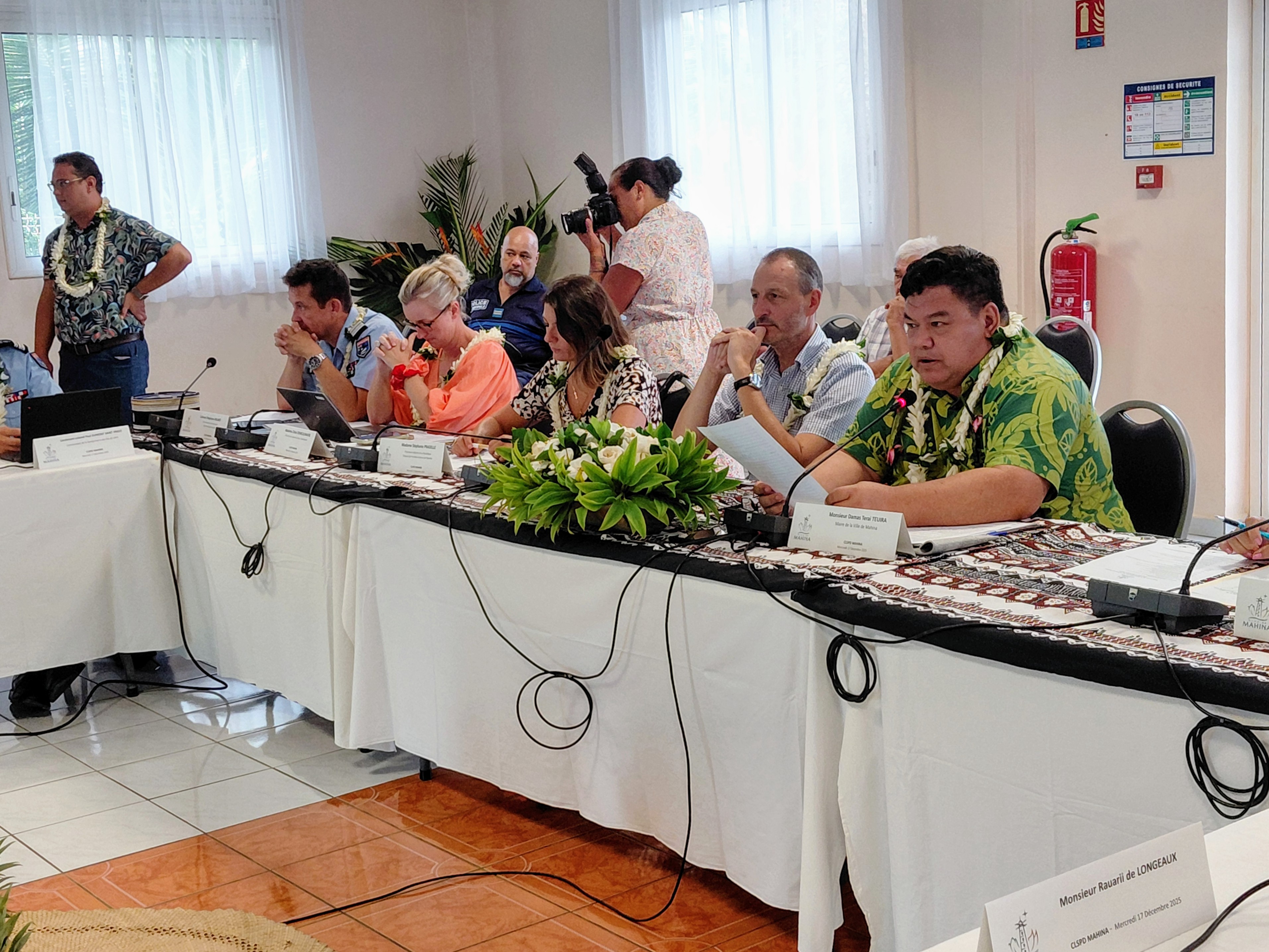 Le CLSPD installé à Mahina