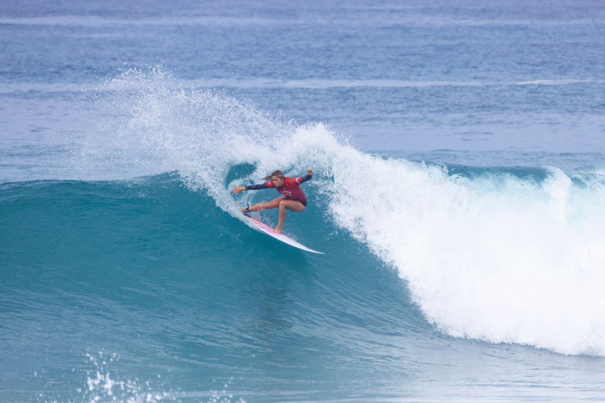 Aelan Vaast est entrée dans le dernier carré après avoir fait la finale lors de la première étape hawaiienne.