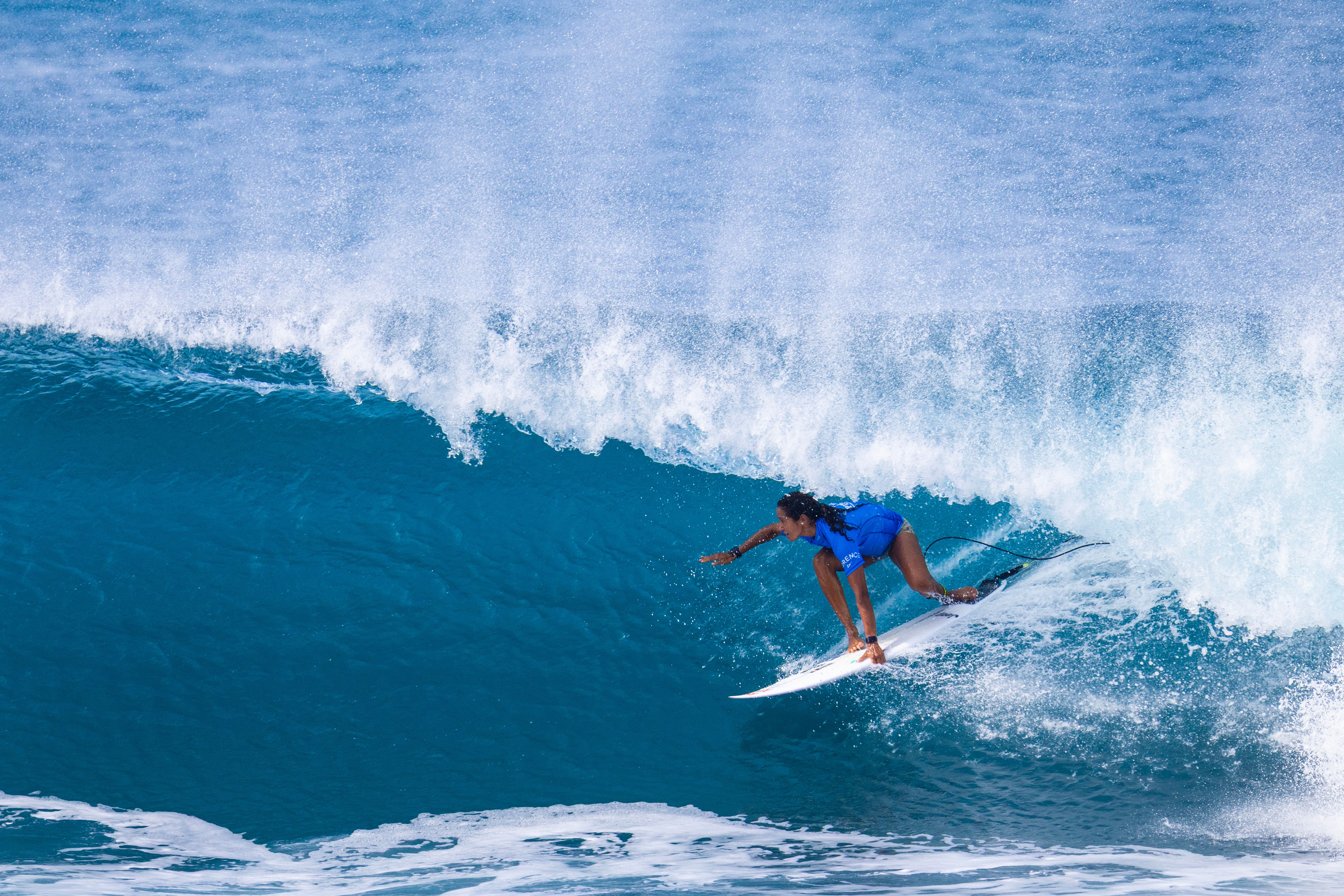 Vahine Fierro était l’une des têtes d’affiche de cette compétition.