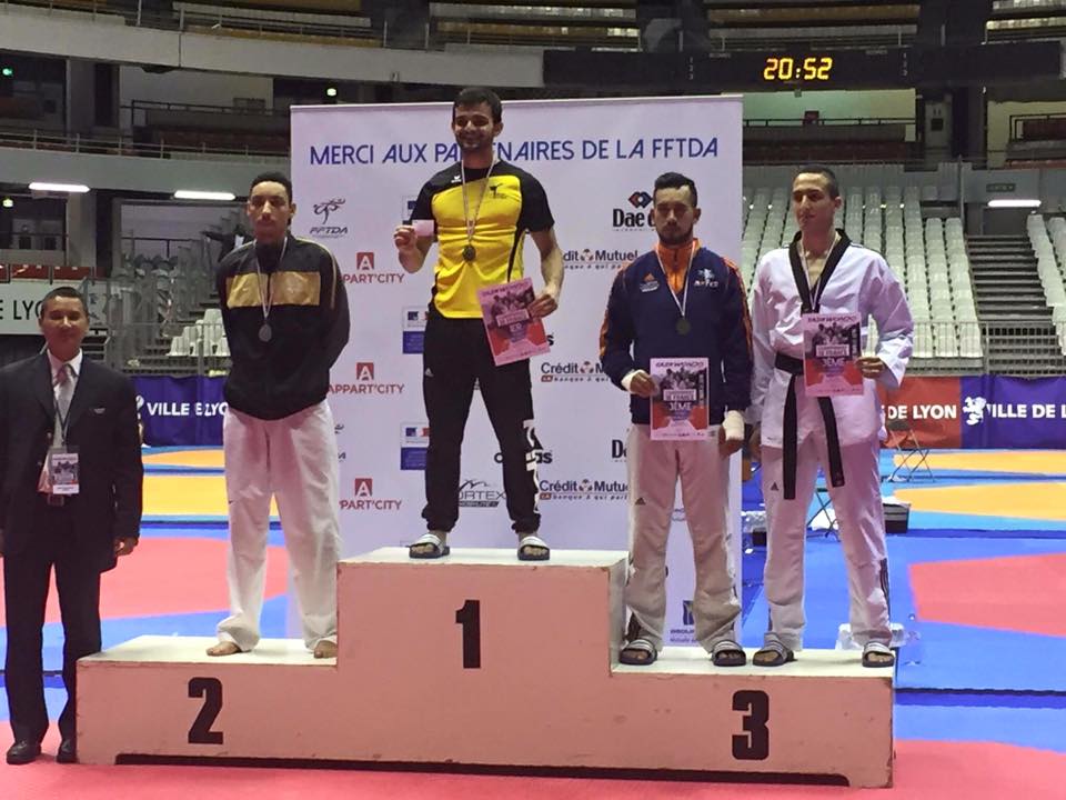 TKD « Chpts de France » : Raihau Chin en Or, Waldeck Defaix en argent, Hina Joly et Remuela Tinirau en bronze