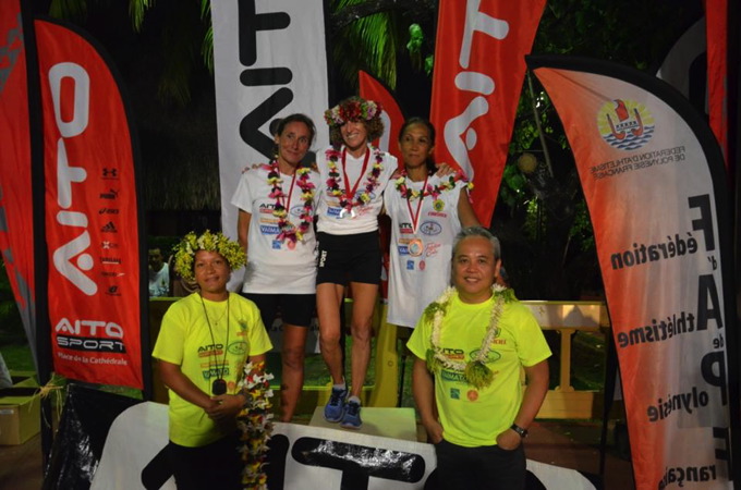 Sophie Gardon, en grande forme remporte la course. ©Aitosport