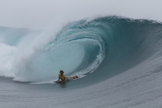 Hotu Kelley, frère du champion de tennis Heve, n' a pas pu tirer son épingle du jeu © Hugo Tauru Photography