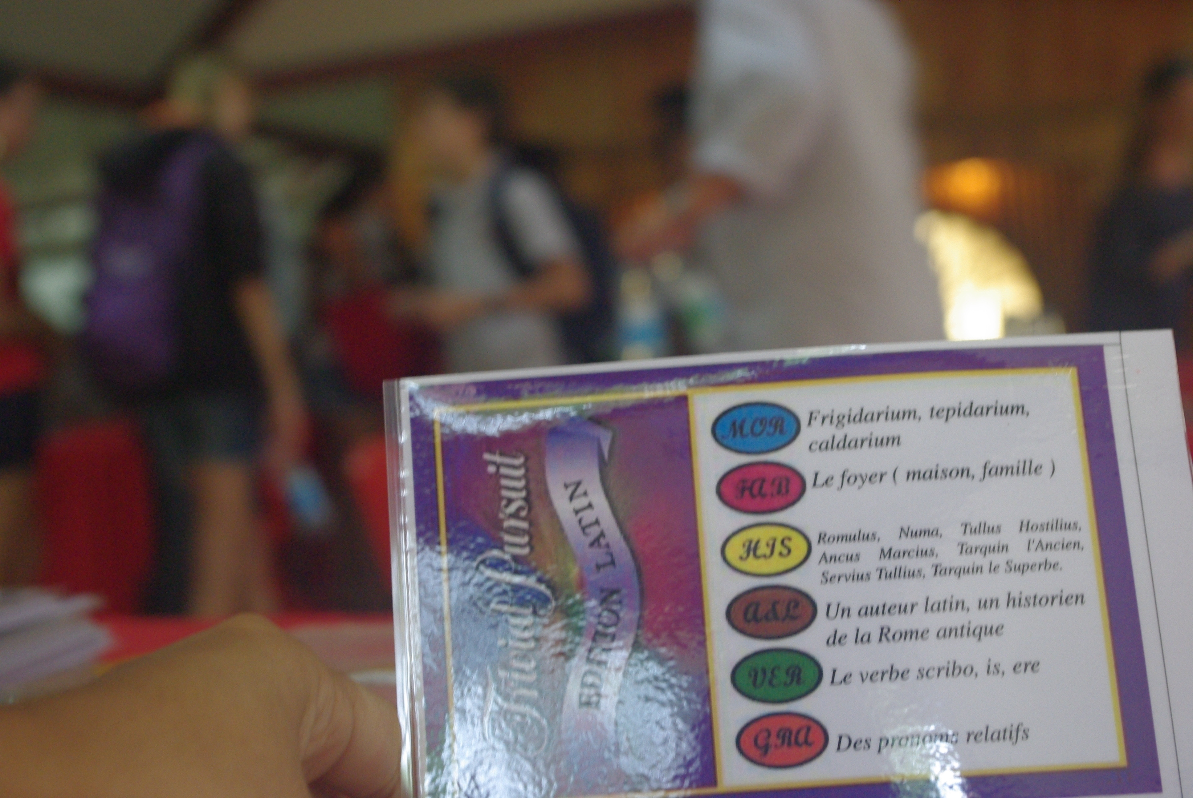 La deuxième édiiton du Trivial Pursuit Latin s'est déroulé mardi à l'Assemblée