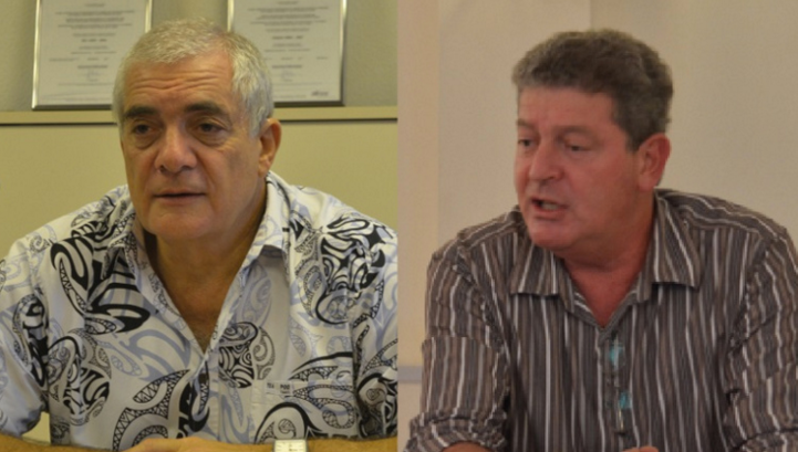 Alors que Bruno Marty (à droite) a été limogé de la TEP début mars, il devrait être remplacé à la présidence de la société d'économie mixte par Marc Chapmann, vendredi. Guy Stalens, l'actuel DG de la TEP, devrait égalment être débarqué.