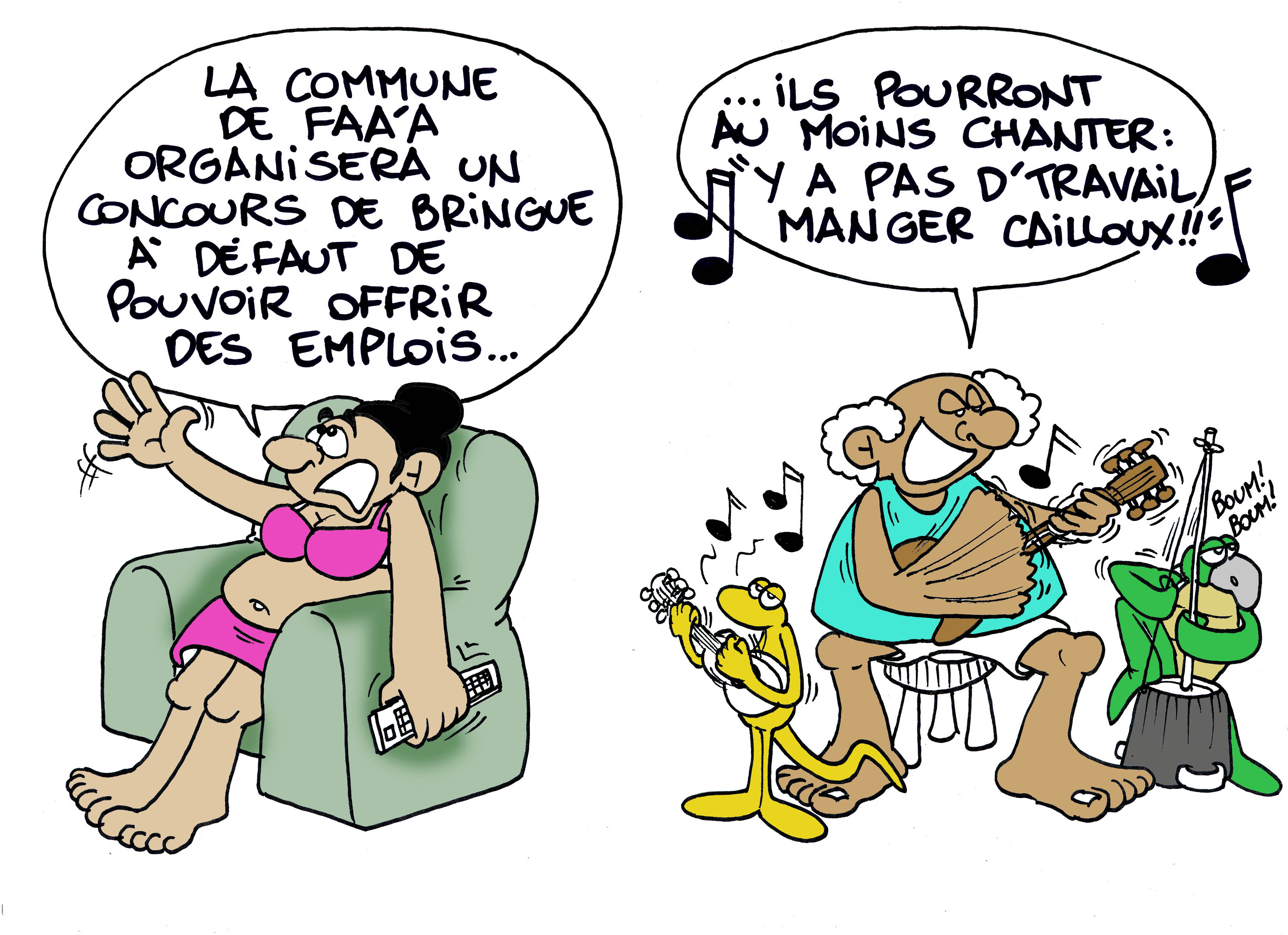 "Concours de bringue" par Munoz