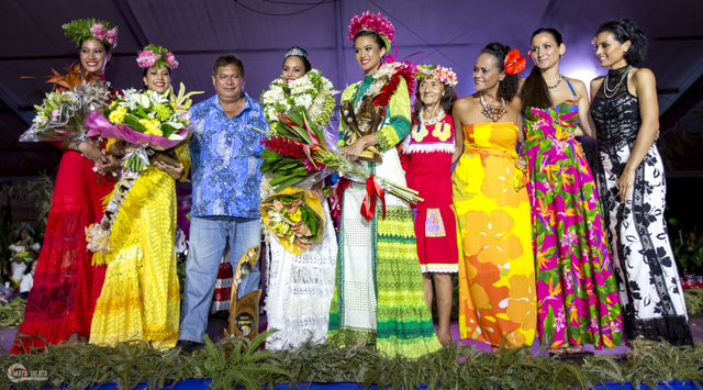 Vanille Guyot-Sionnest a été élue Miss Papara 2016