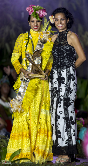 Tevaihere Tehuiotoa a été élue 2ème dauphine