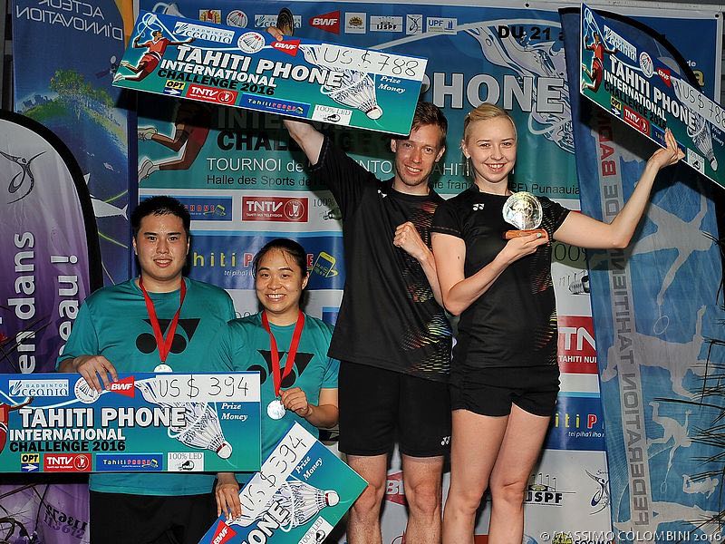 Les Russes ont gagné en double mixtes