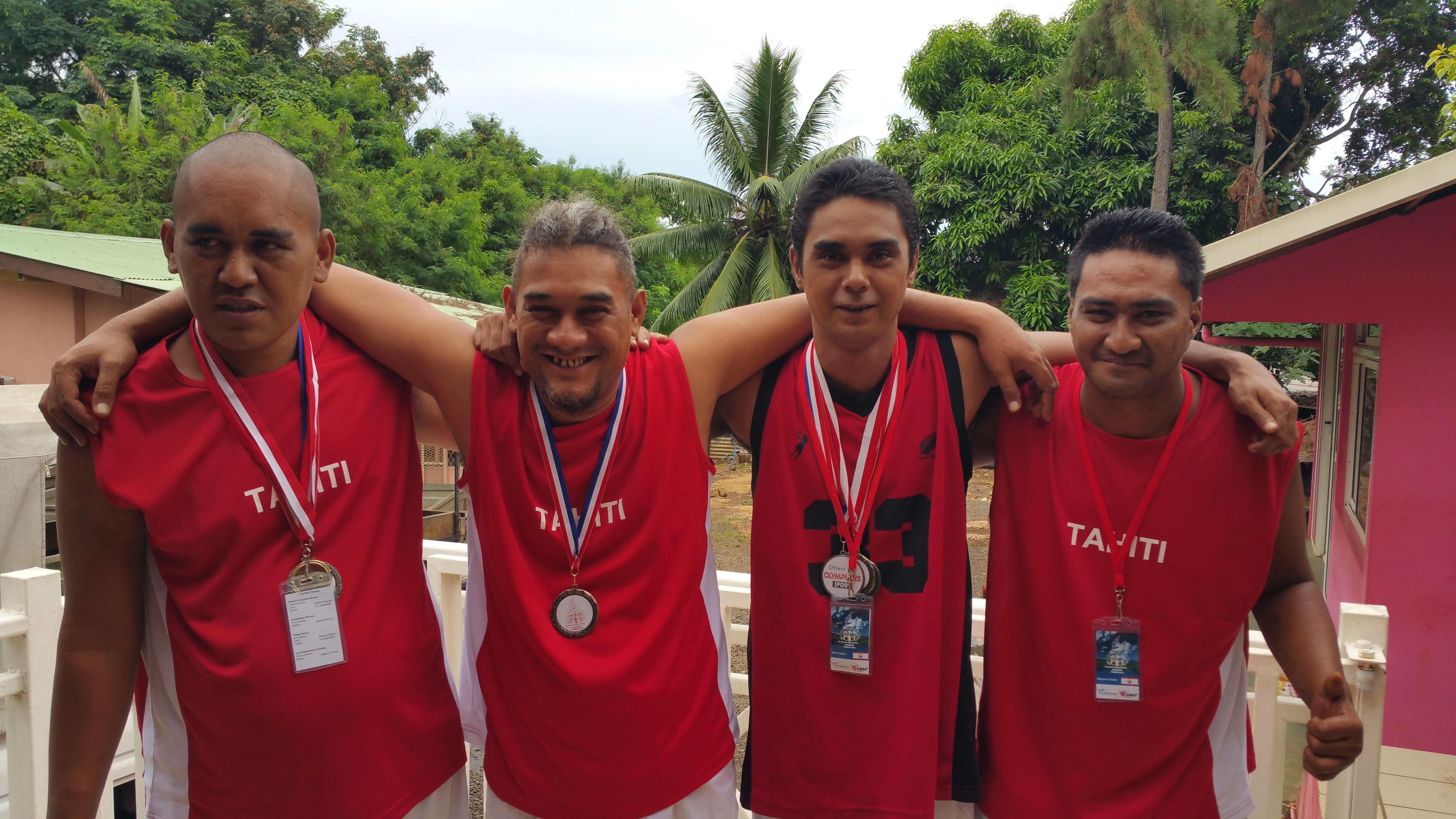 Les membres de l'association Rimahere ont remporté cinq médailles aux jeux Oceania 2016