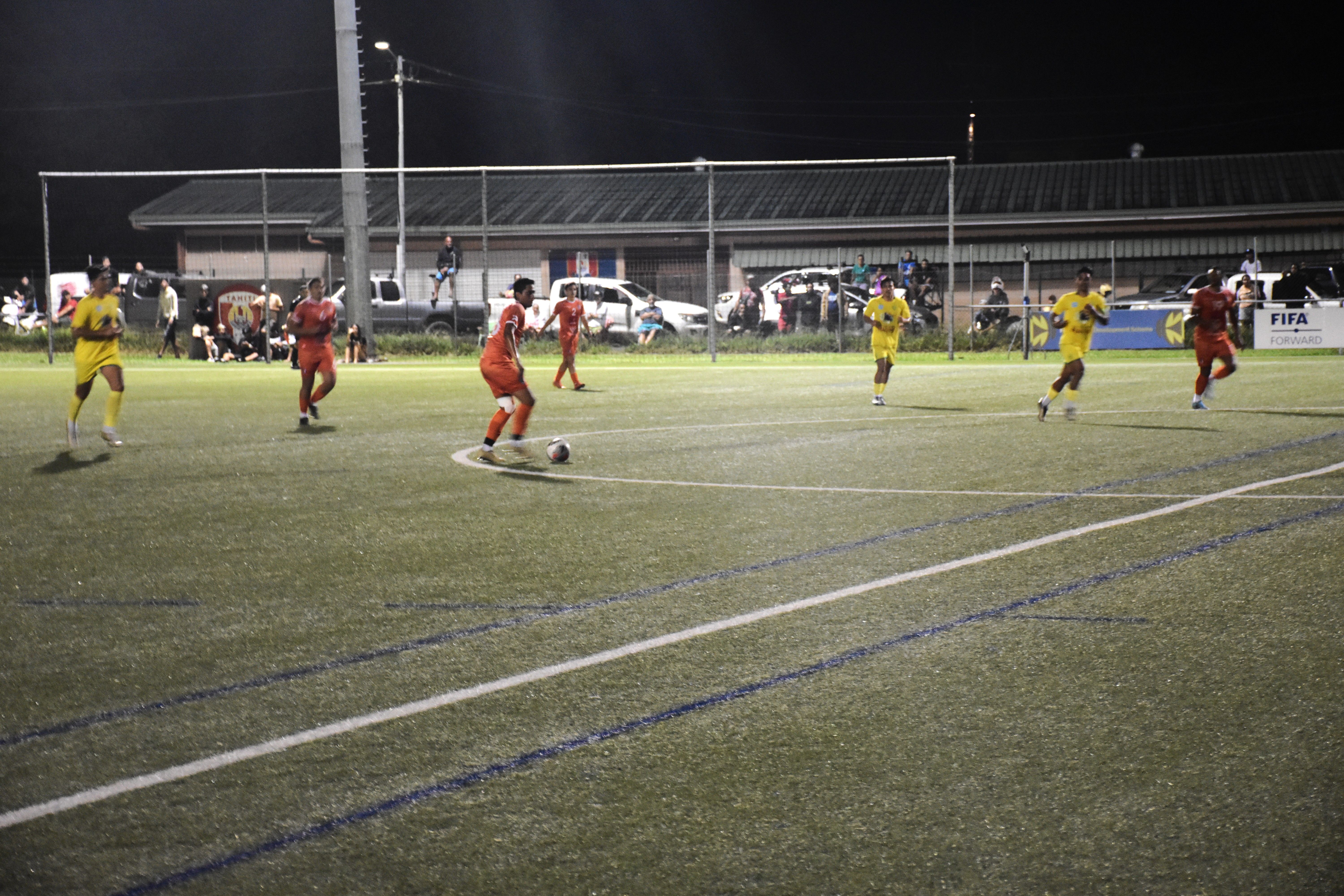 Pirae n’a pas su trouver les solutions pour marquer des buts.