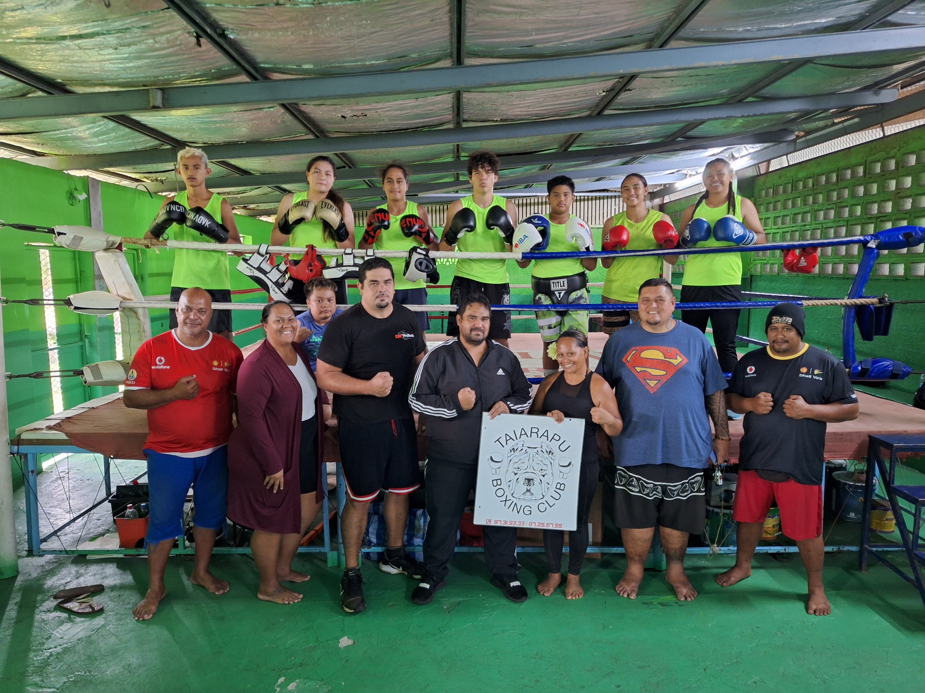 Derniers entraînements à Vairao avant le grand départ, jeudi 29 janvier (Crédit : Anne-Charlotte Lehartel).