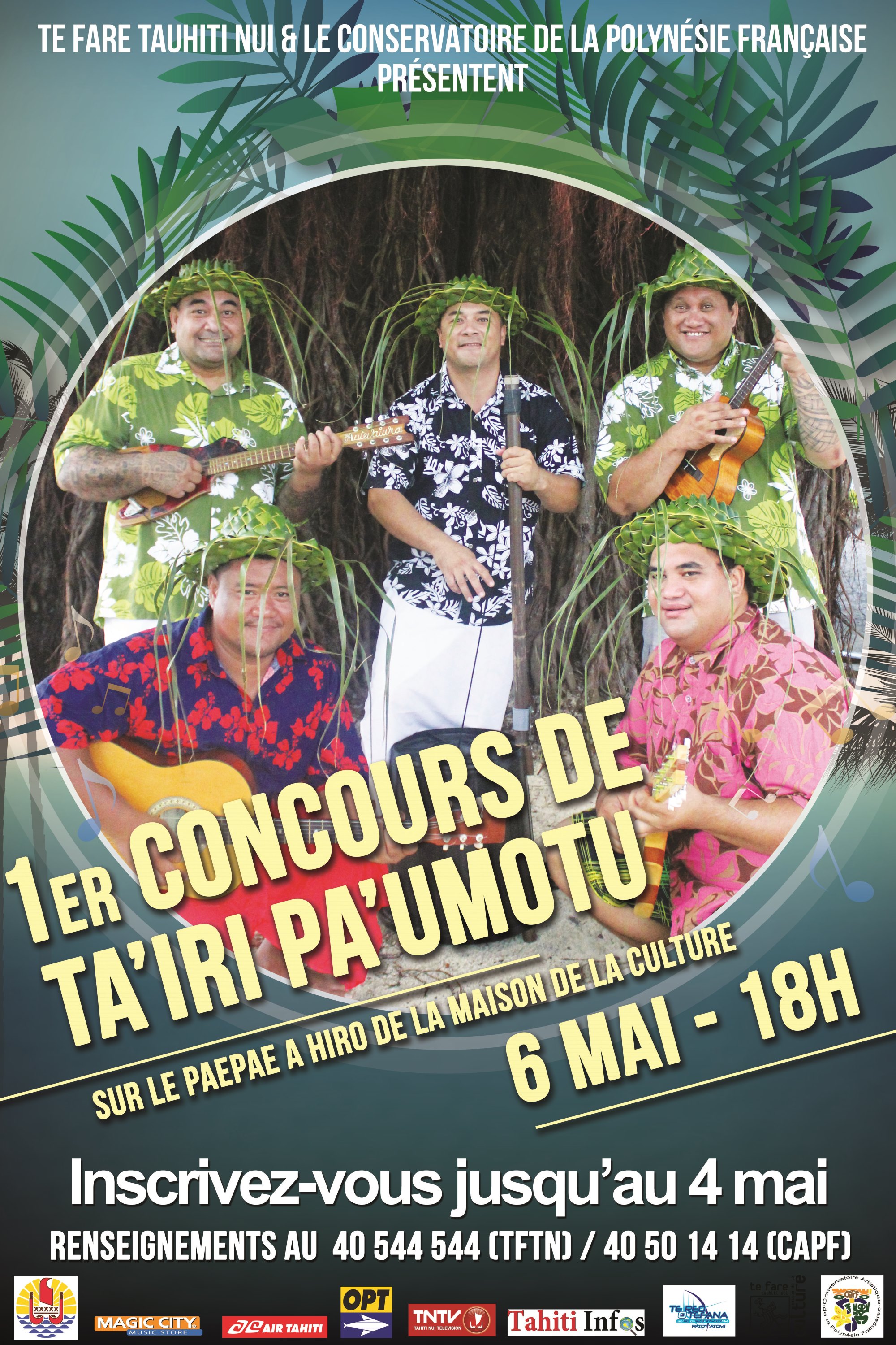 Faites la bringue avec le premier concours "Ta'iri pa'umotu" !