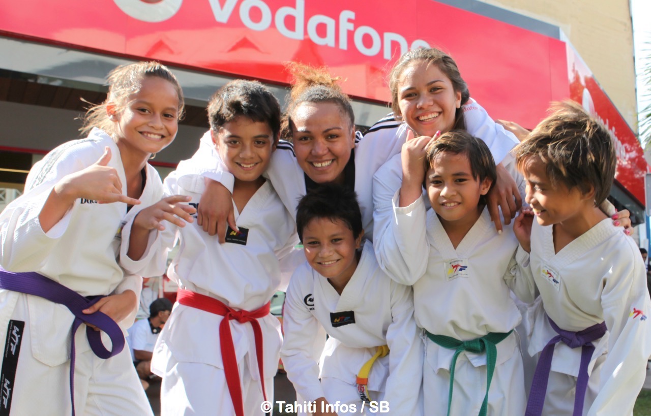 Anne Caroline se ressource régulièrement en Polynésie