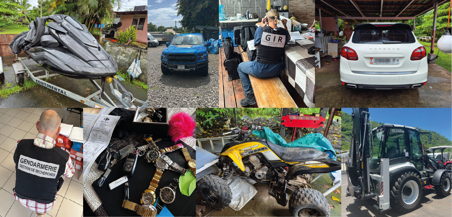 18 personnes interpellées et 220 millions de francs saisis après une vaste opération de blanchiment d'argent