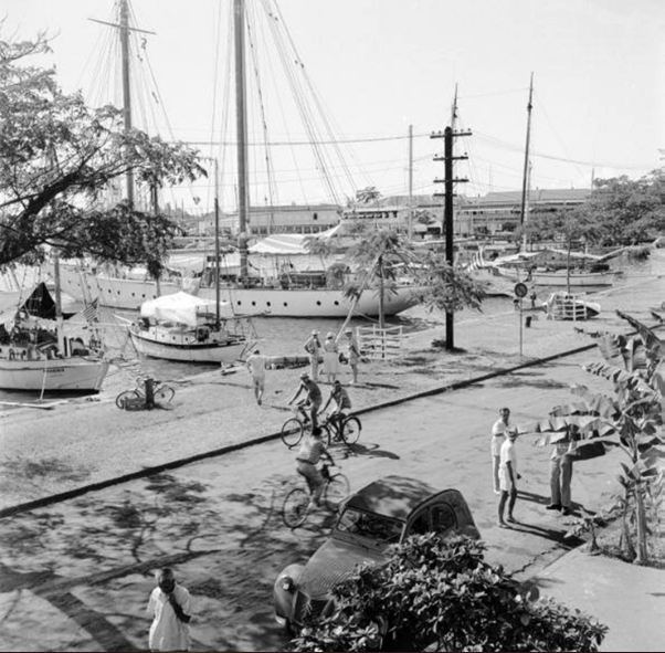 Papeete d’antan : Le front de mer de Papeete