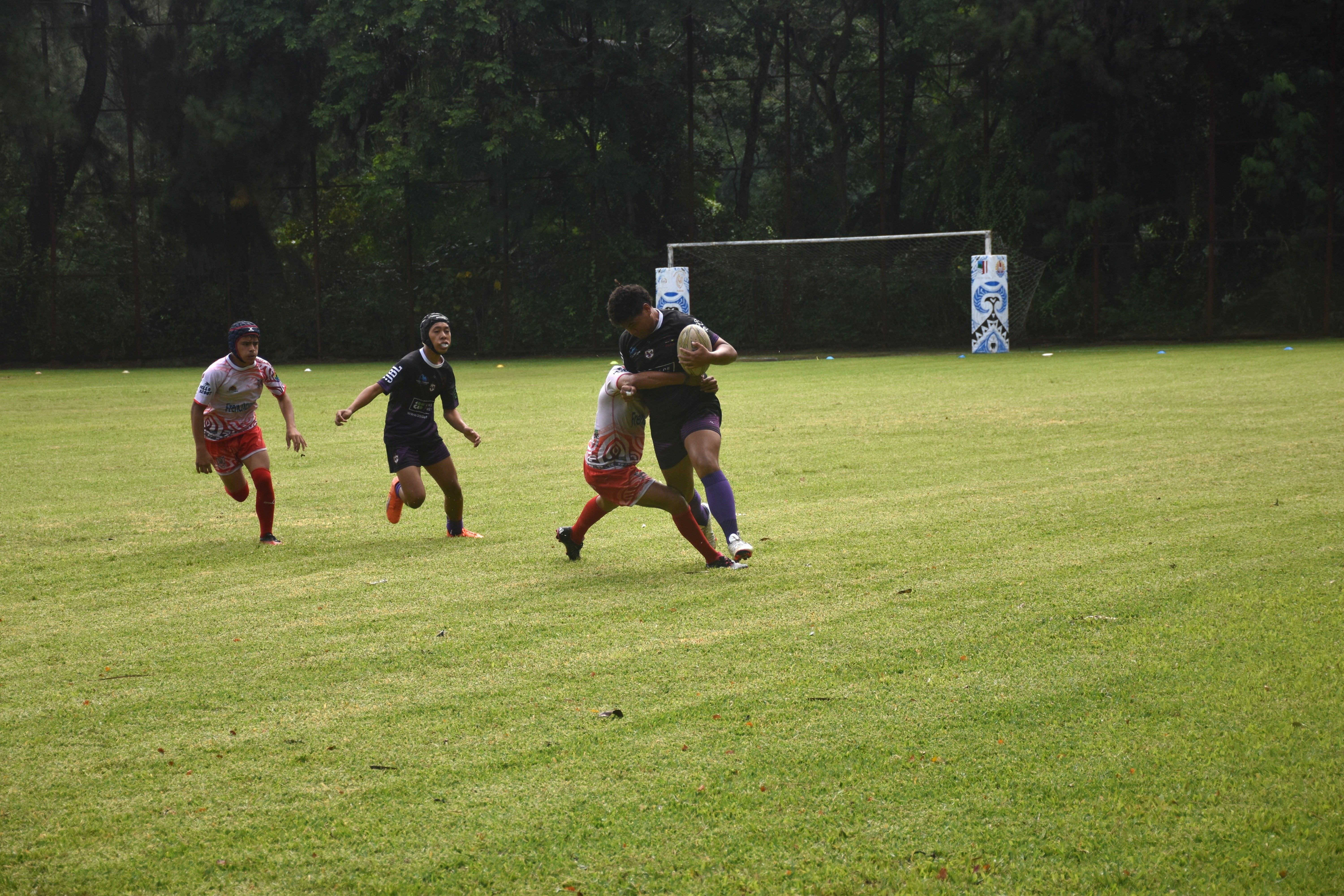 Les U16 de Paea et de Papeete ont livré un match plein.
