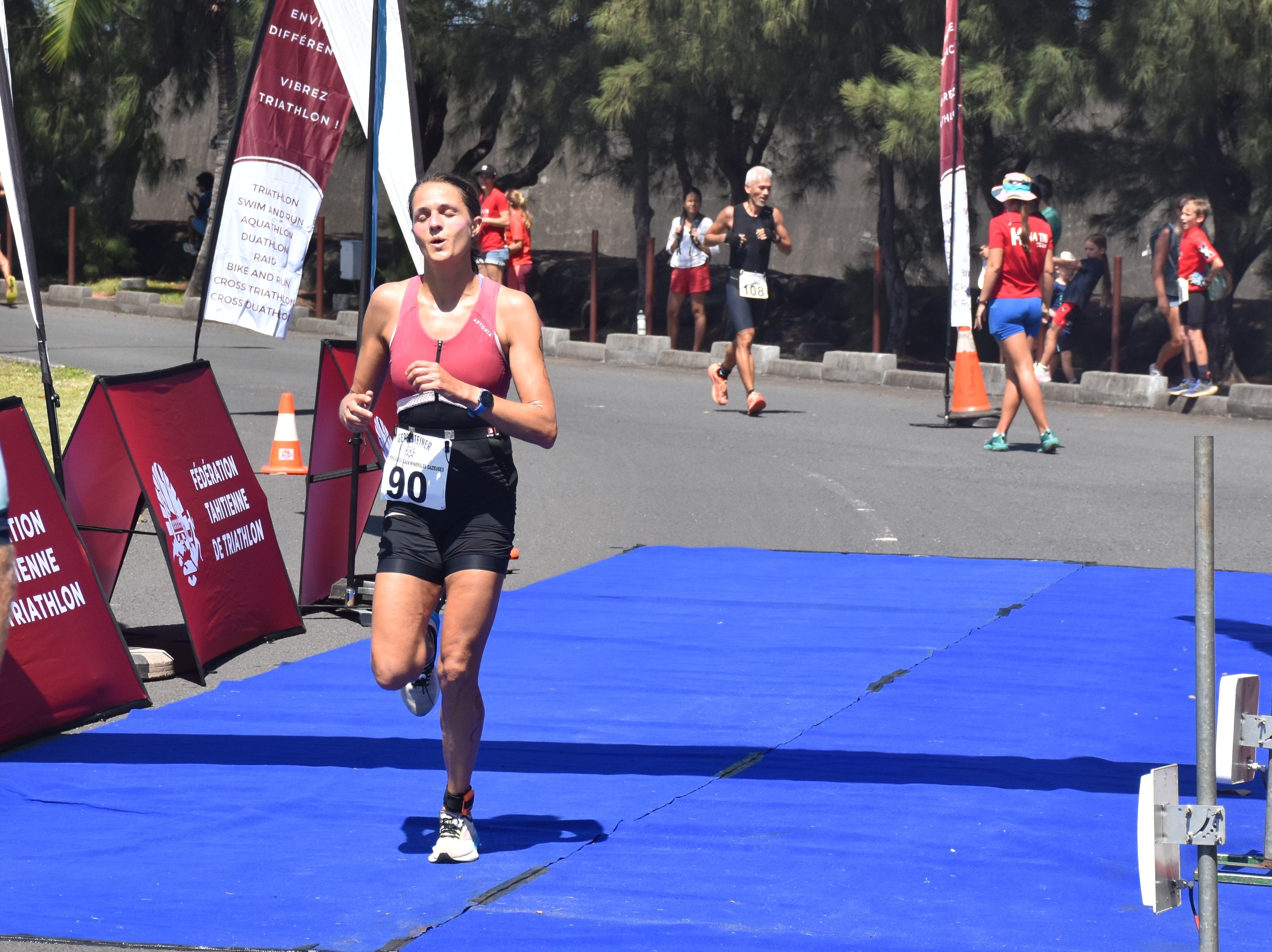 Pour son premier duathlon, Pauline Moreau a fait forte impression.