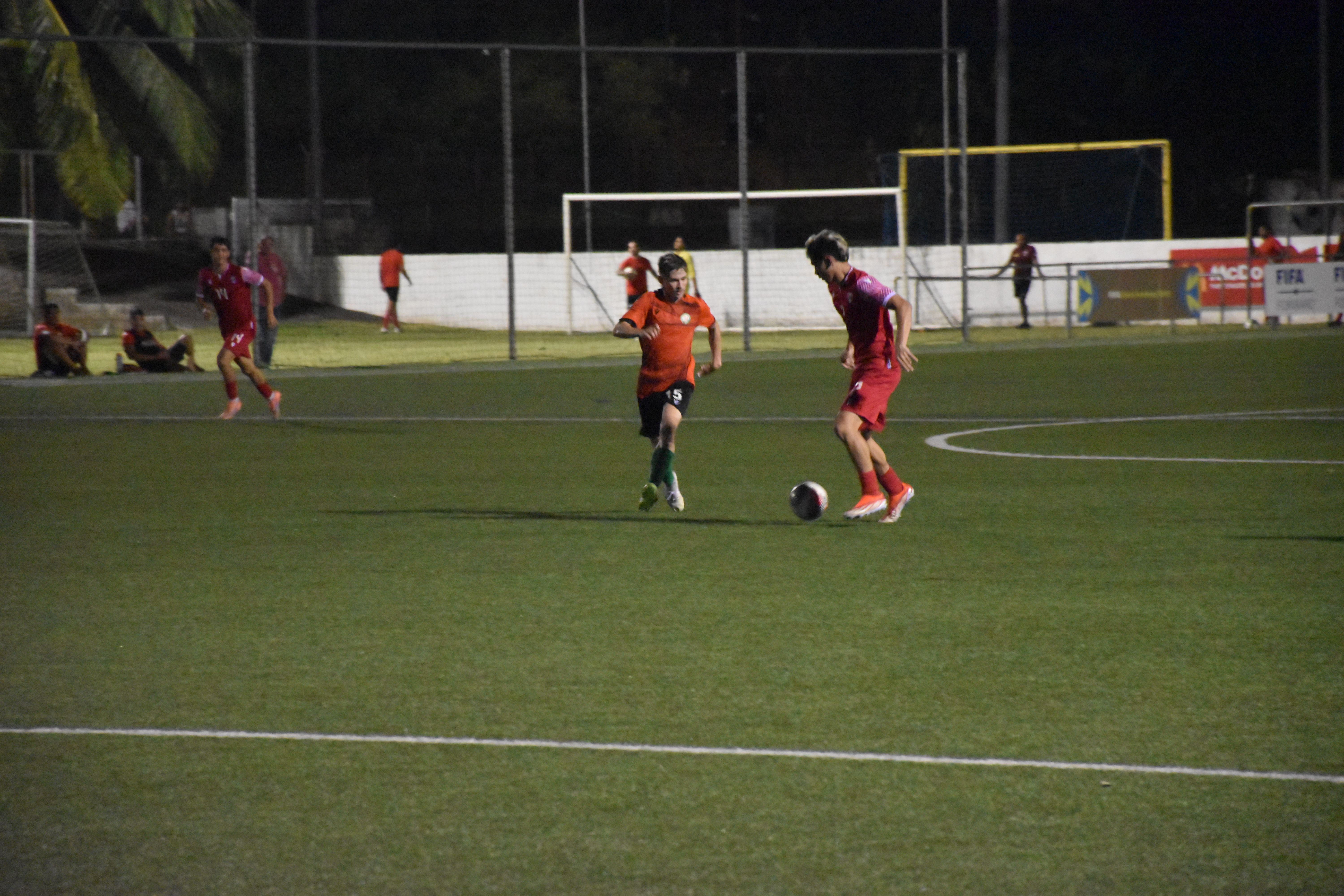 Les jeunes de la sélection U19 ont fait forte impression sur ce match. La relève est en marche.