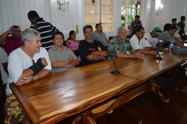 Plus d'une trentaine de membres syndicaux ont fait le déplacement