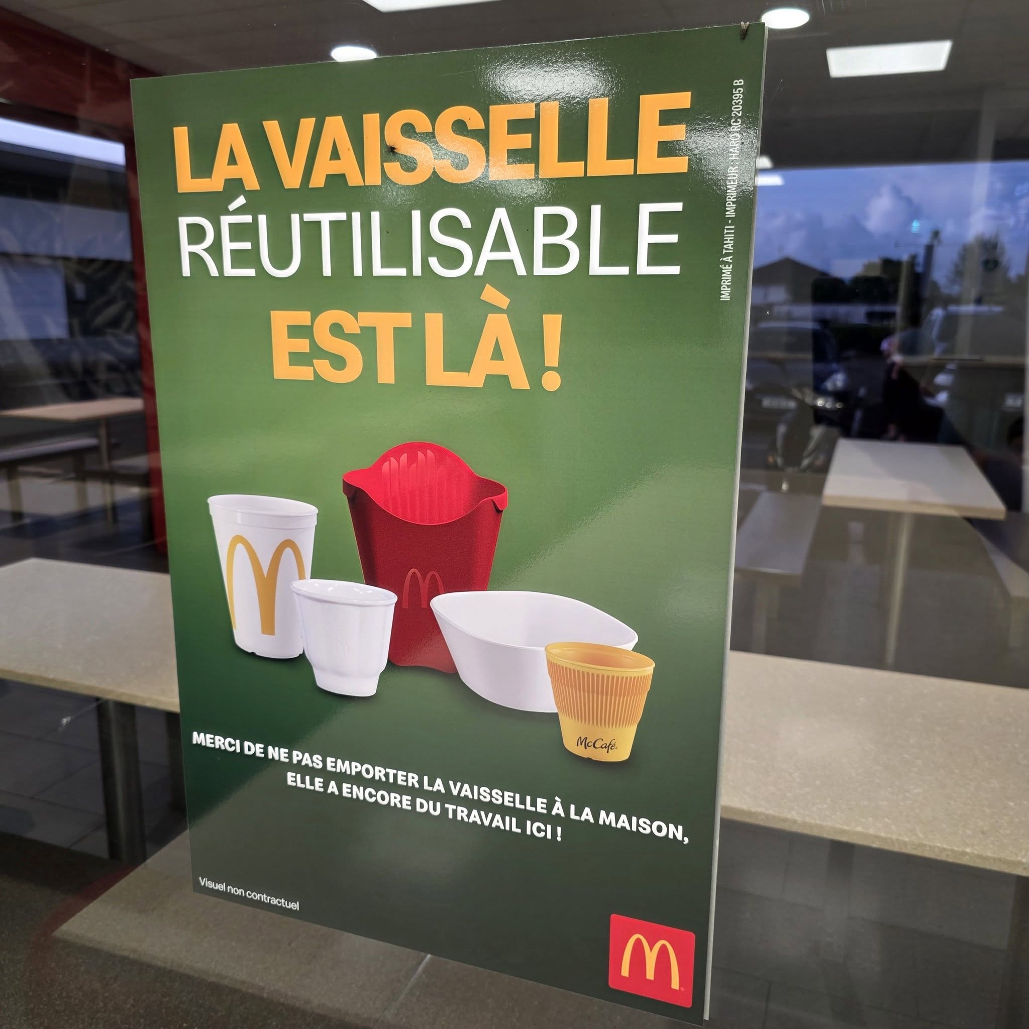 Vaisselle réutilisable : une règle loin d’être appliquée partout