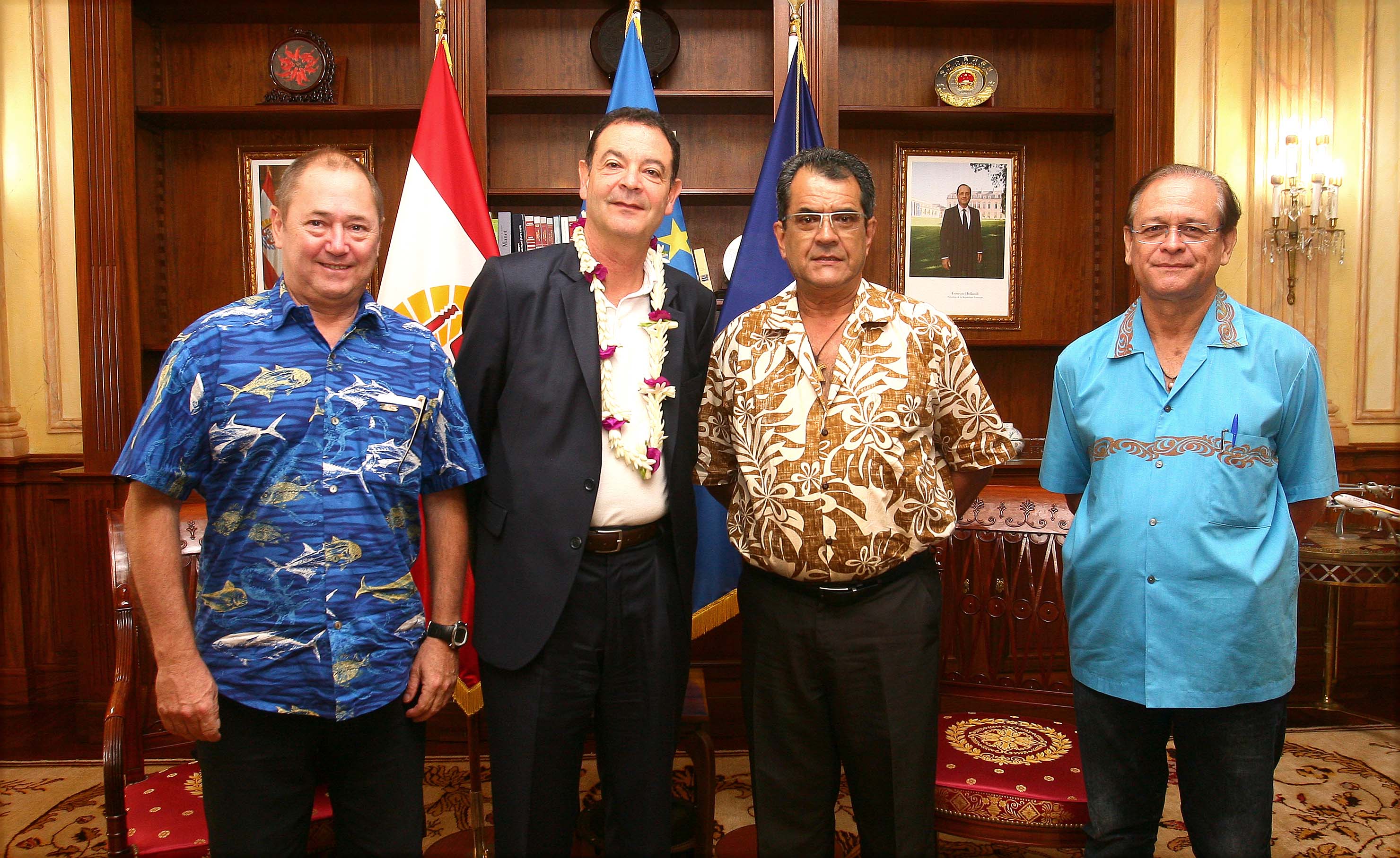 Le Président s’entretient avec le président directeur général de l’IRD