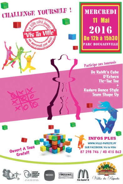 "Vis ta ville - Brain Games" prévu ce mercredi 11 mai est reporté à une date ultérieure