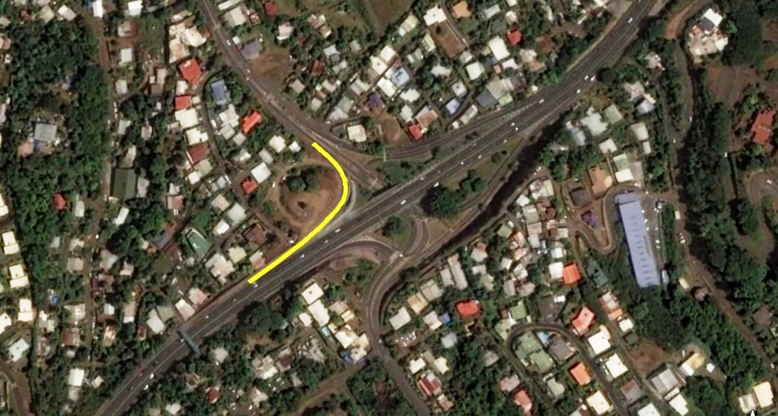 Désormais on peut rejoindre rapidement la RDO depuis l'aéroport pour prendre la direction de Punaauia.