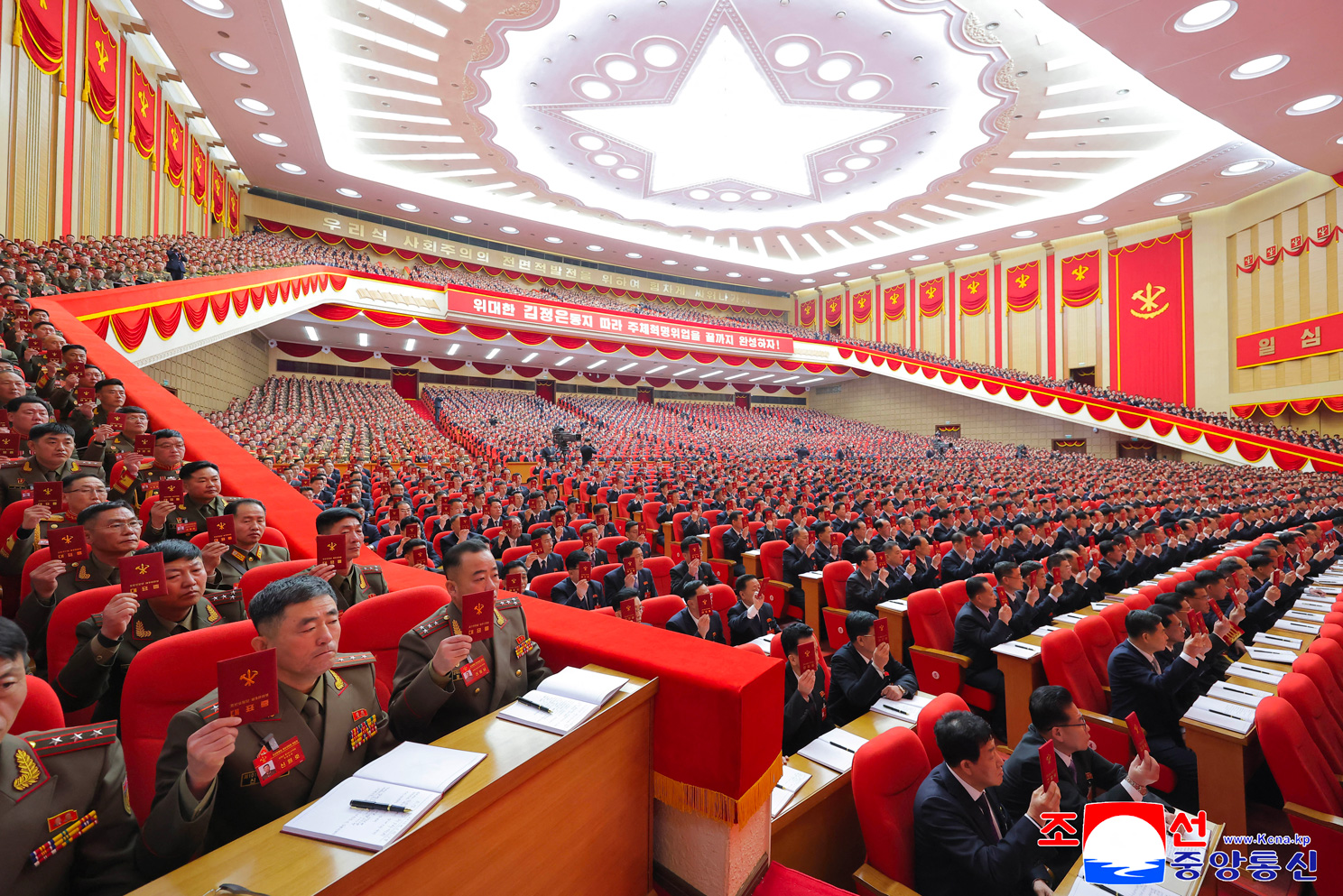 Crédit STR / KCNA VIA KNS / AFP