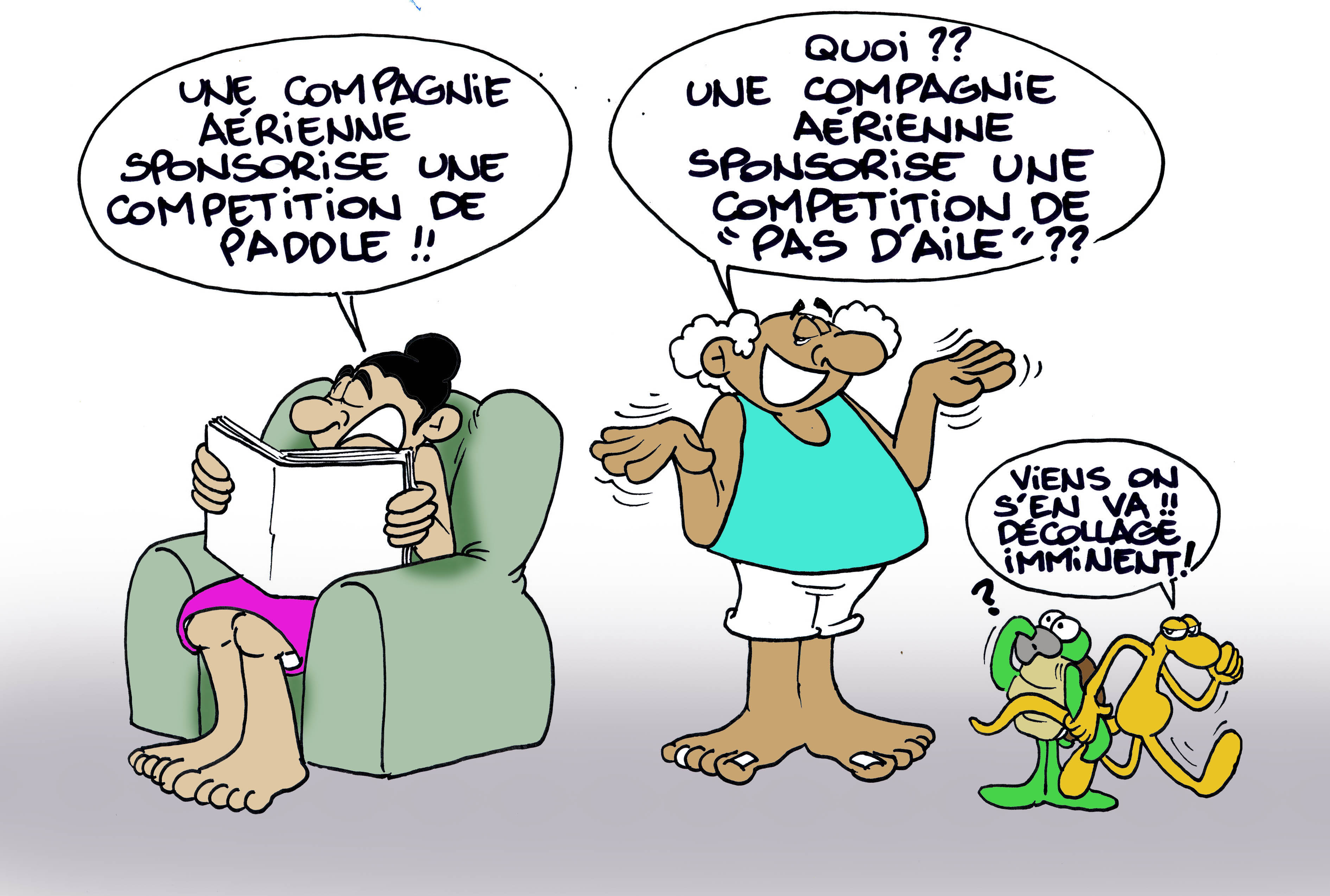 "Compétition de paddle" par Munoz