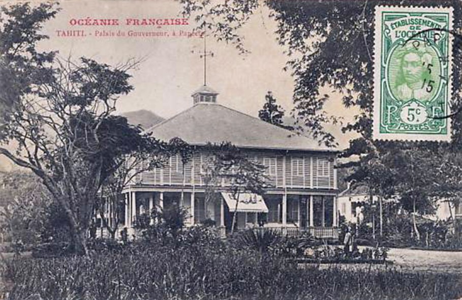 Papeete d’antan : La place Tarahoi