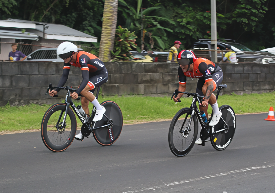 Taruia Krainer et Toareva Parker forment un duo performant en contre-la-montre.