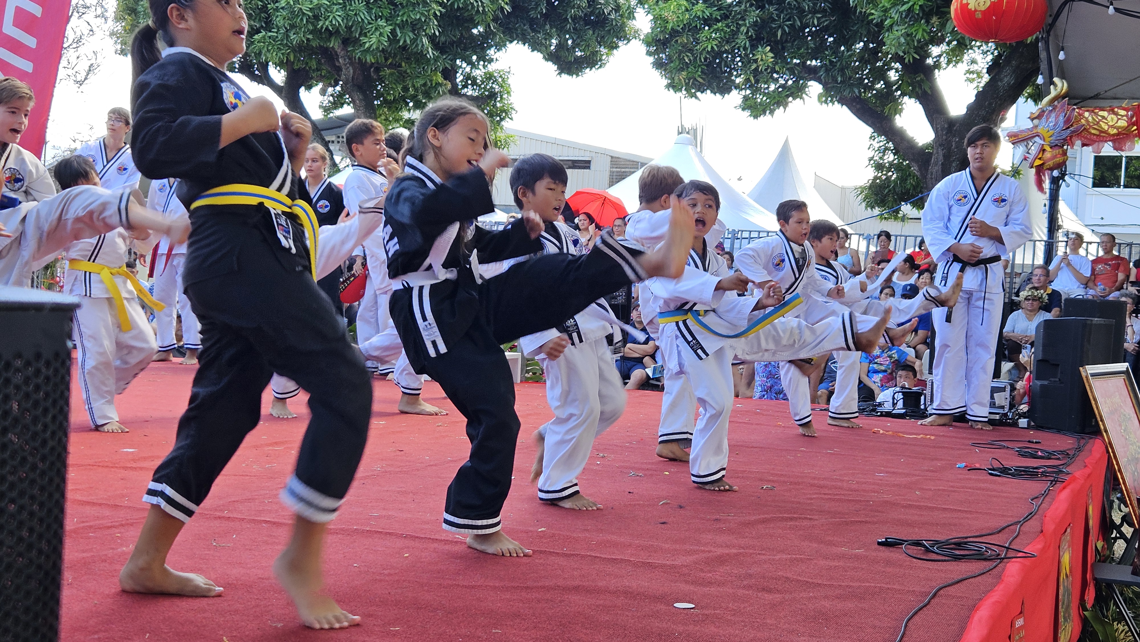La culture au galop au temple Kanti