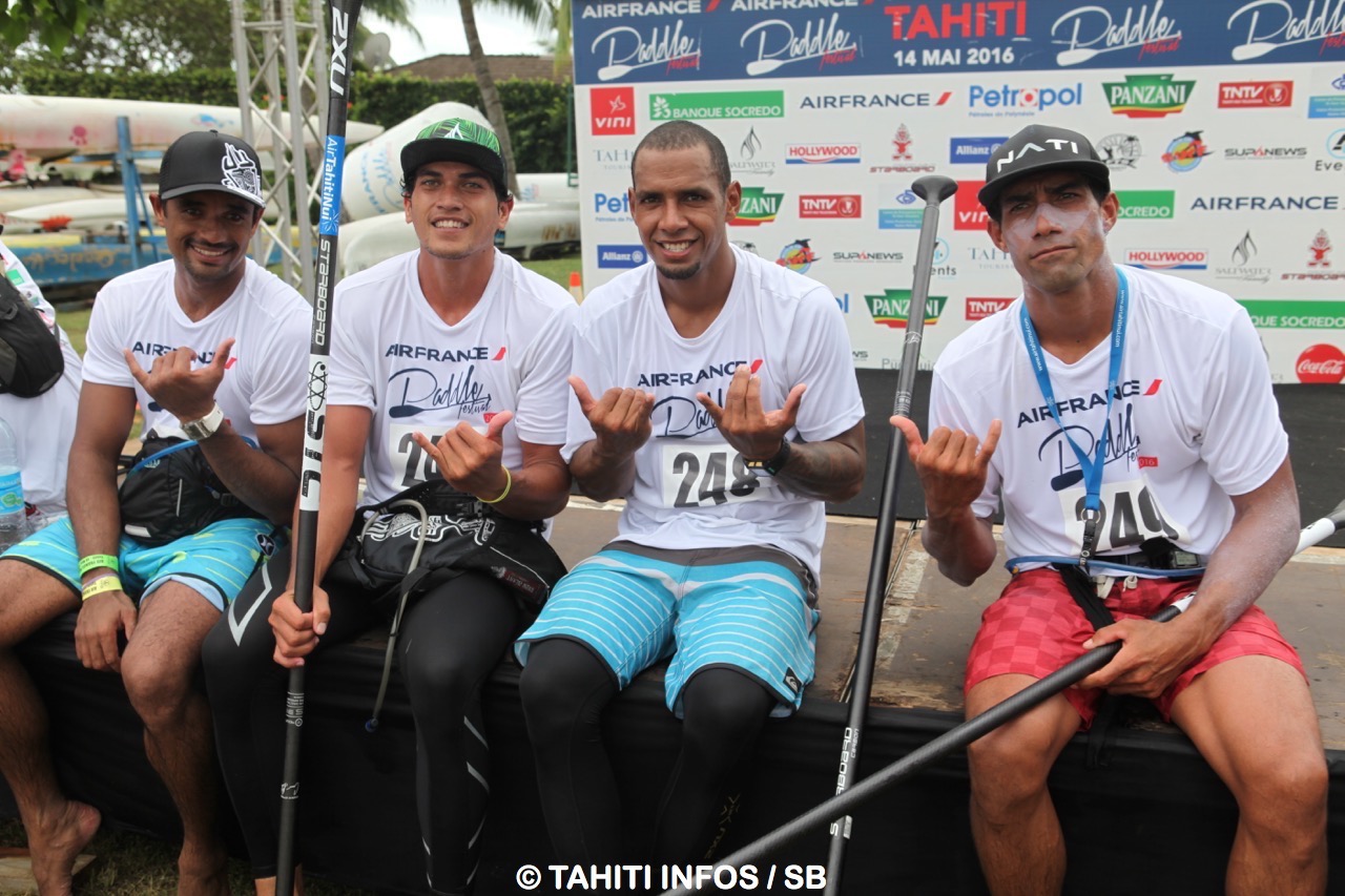 Quatre riders de Mataiea dans le Top 10 ! (Lono Teururai - pas lui -, Rete, Yoann et Georges Cronsteadt)