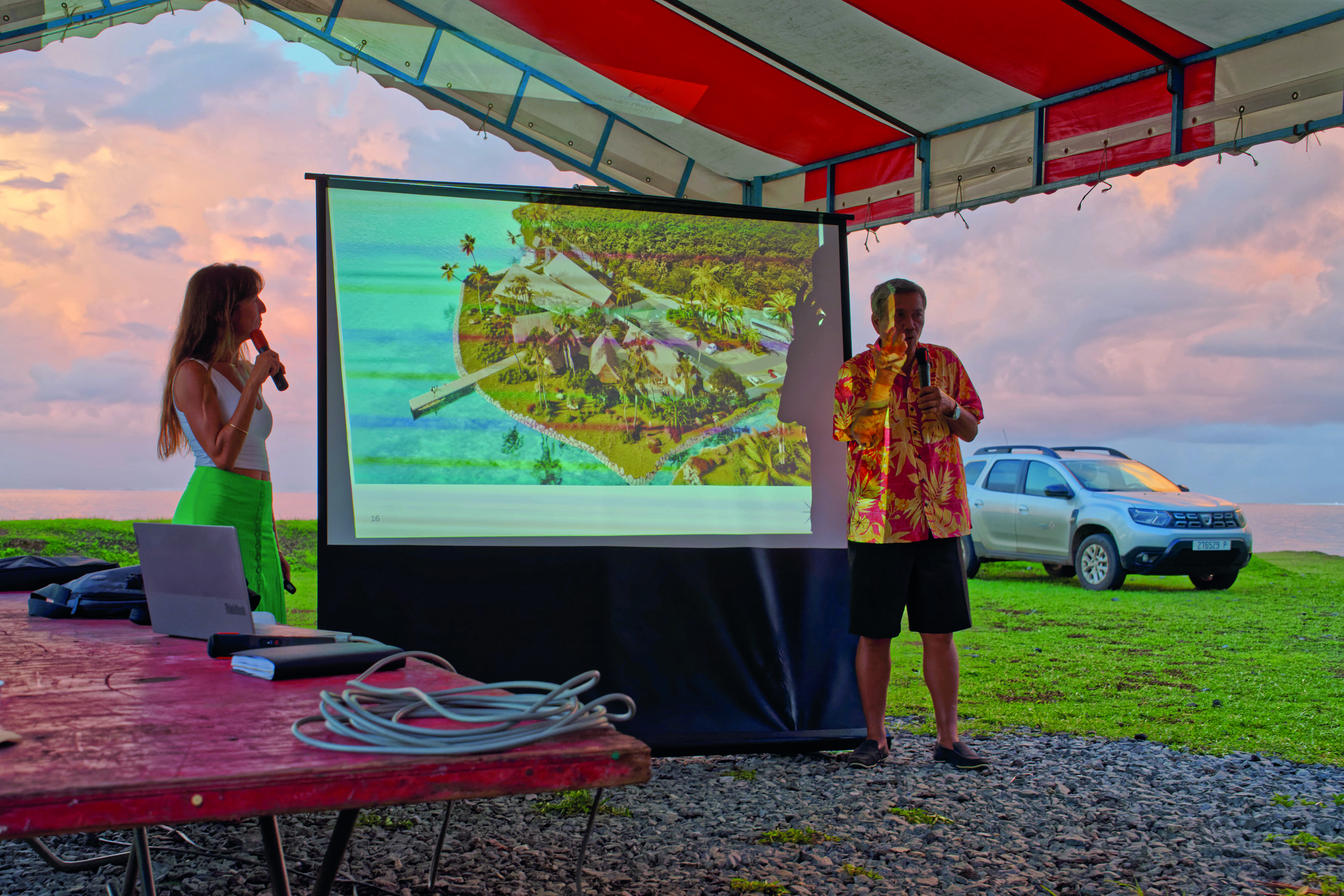 Le projet d’aménagement du site classé de Taputapuātea a fait l’objet d’une présentation publique mardi soir à Raiatea. Le planning prévoit un début du chantier en janvier 2027.