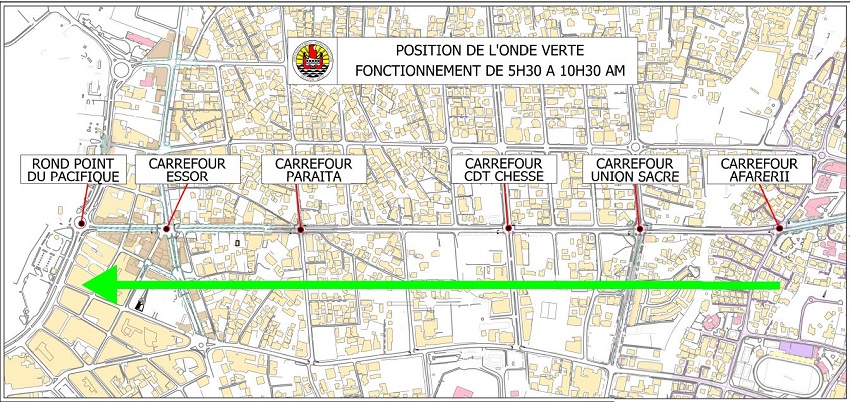 Jeudi, le carrefour du Pacifique se met aux feux tricolores