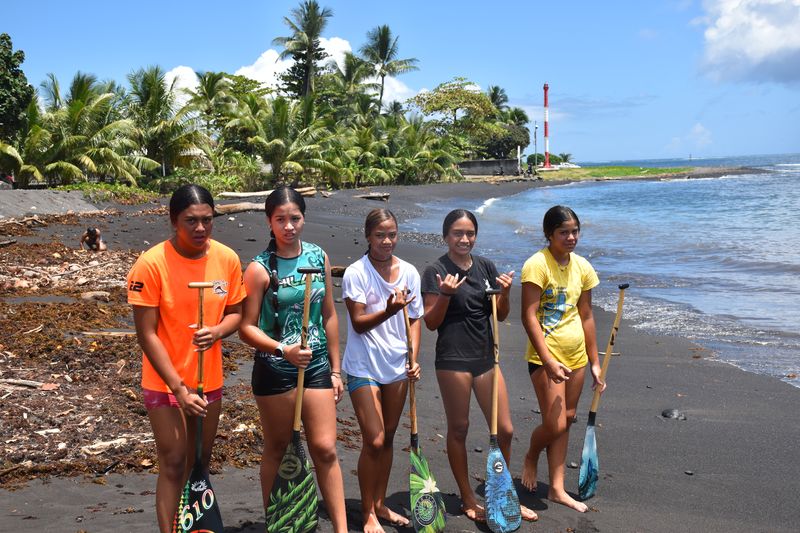 Les cadettes ont montré que le niveau chez les filles était de plus en plus relevé.