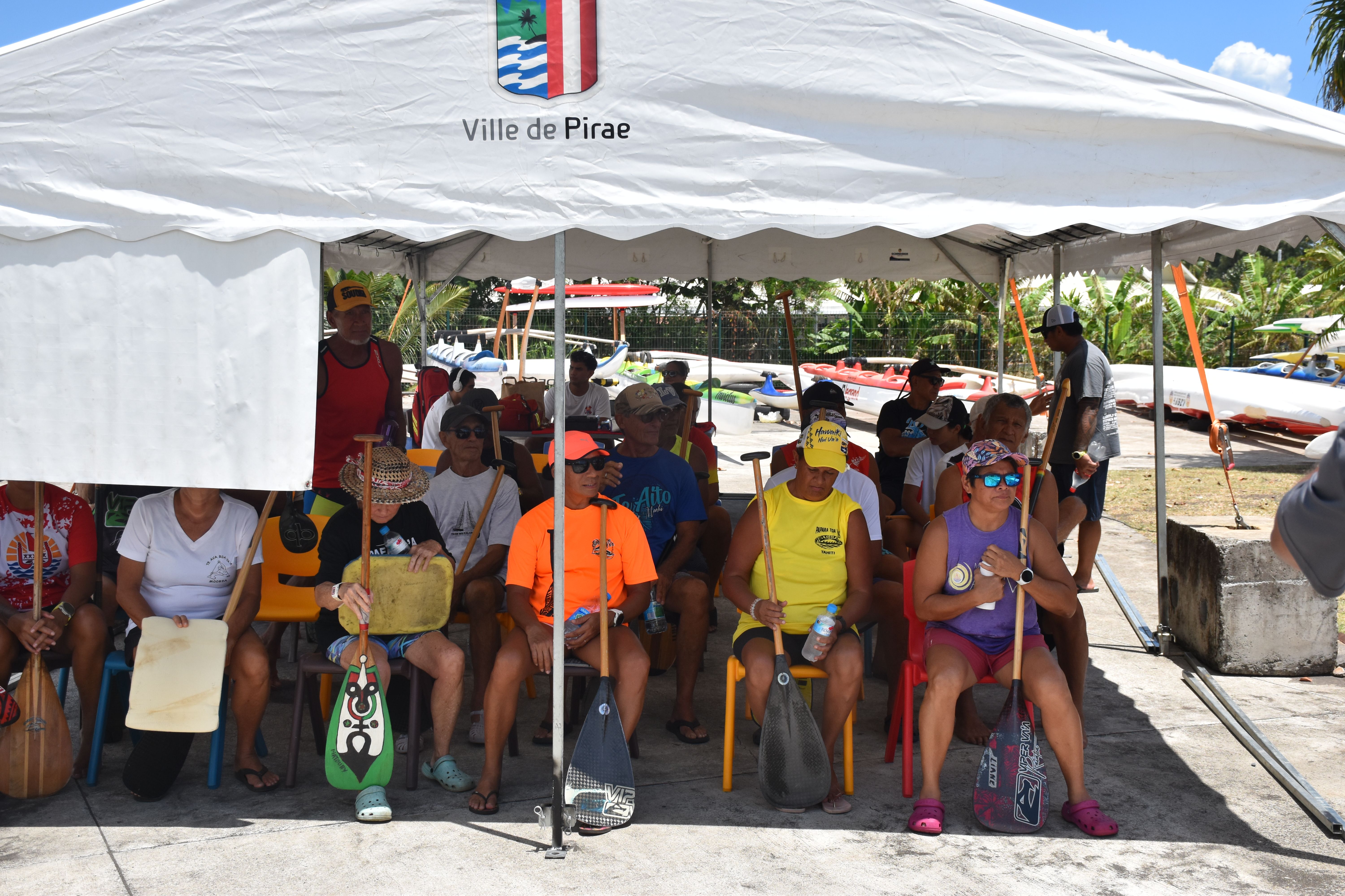 L’attente avant les courses, un moment de concentration important.