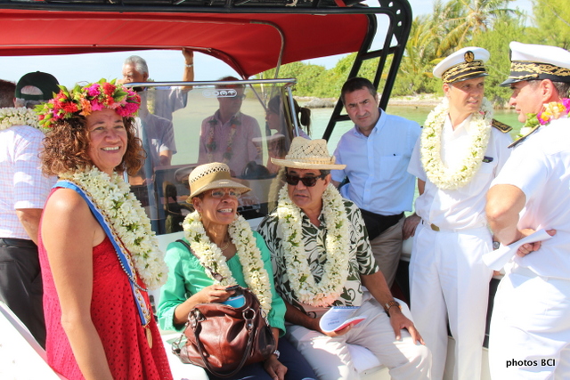 Lors de la visite ministérielle de George Pau Langevin