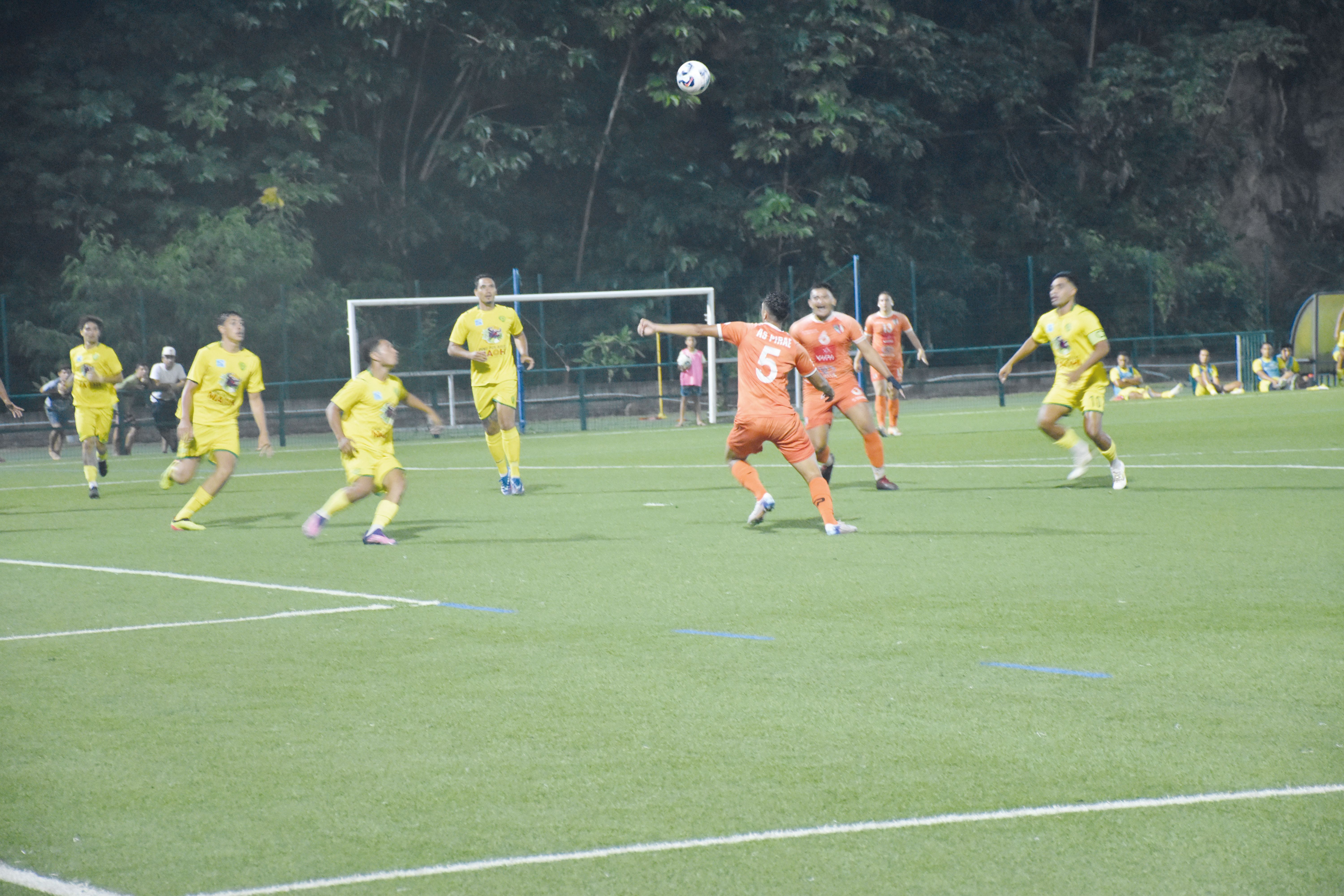 Pirae a été très solide et remmène les deux points du match nul qui les relance dans la course au titre.