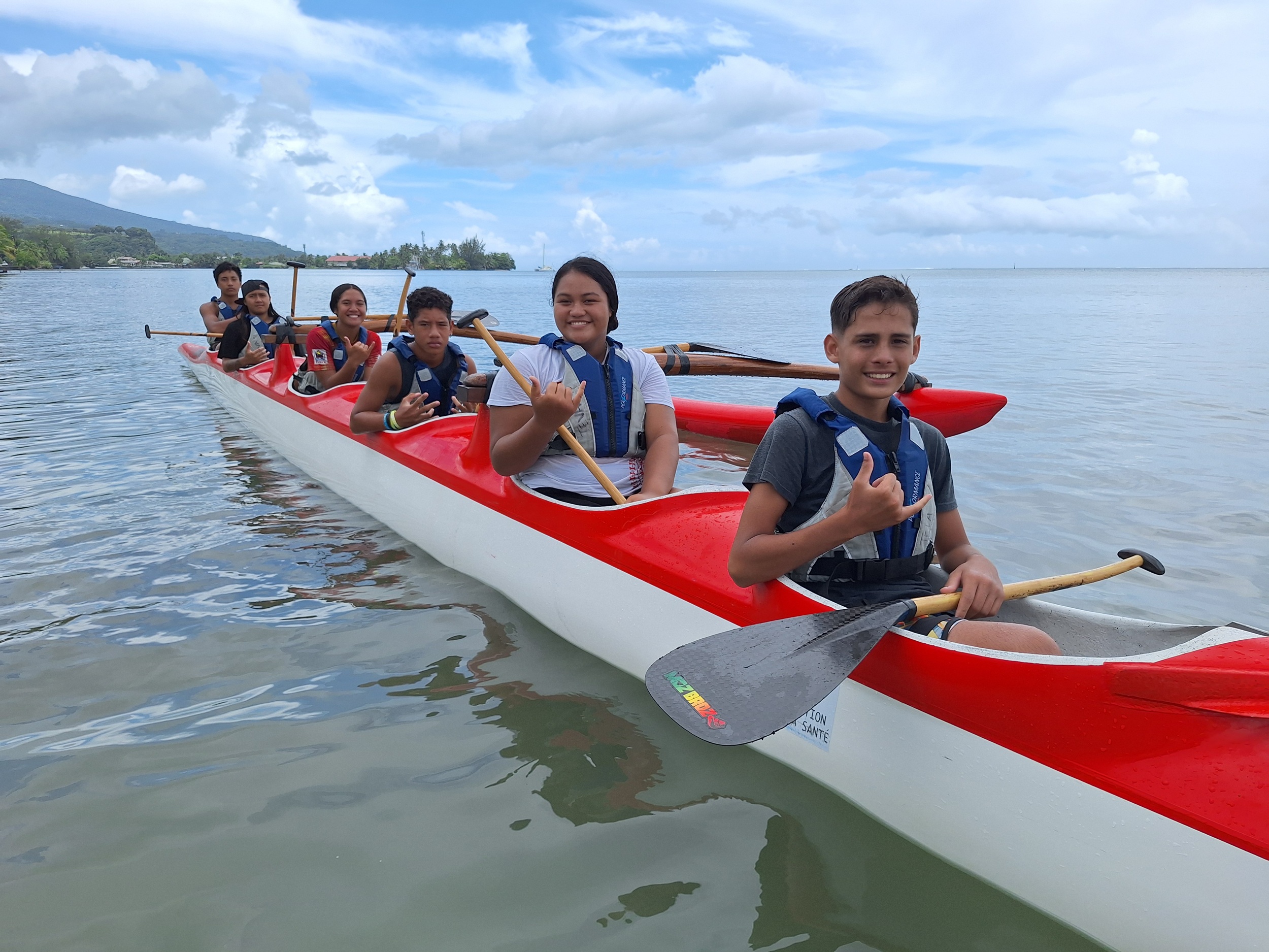 L’équipage de Teva i Uta a remporté les quatre étapes.