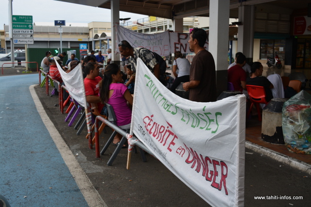 La grève générale a démarré il y a sept jours à Air Tahiti