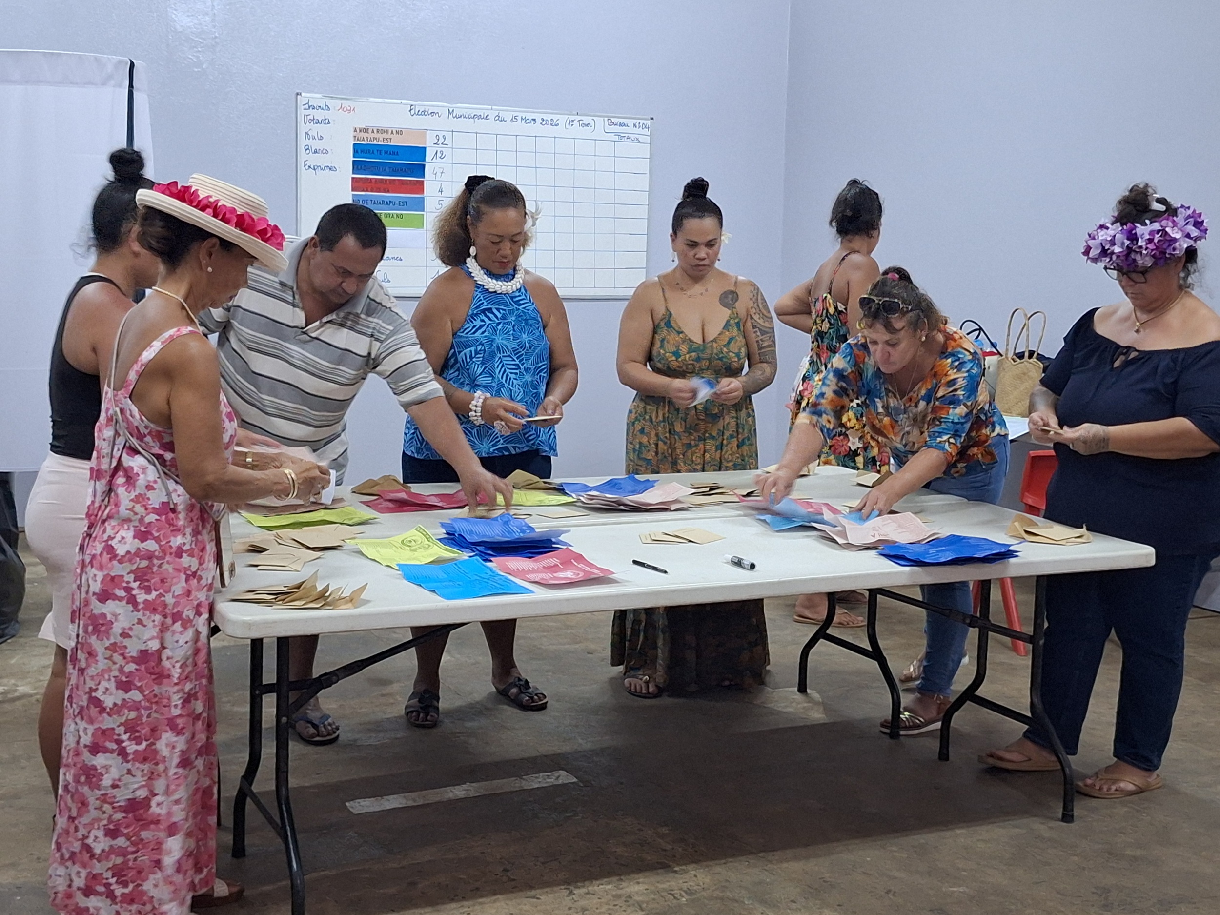 La tendance s’est rapidement dessinée lors du dépouillement.