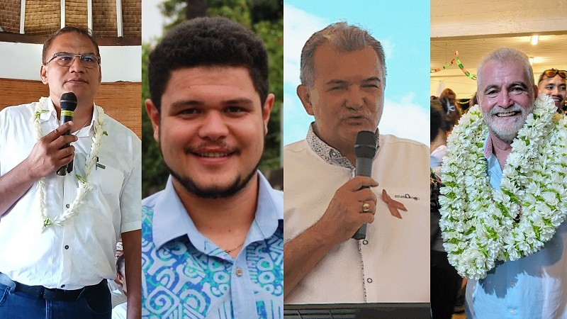 La quadrangulaire se confirme à Papeete au second tour