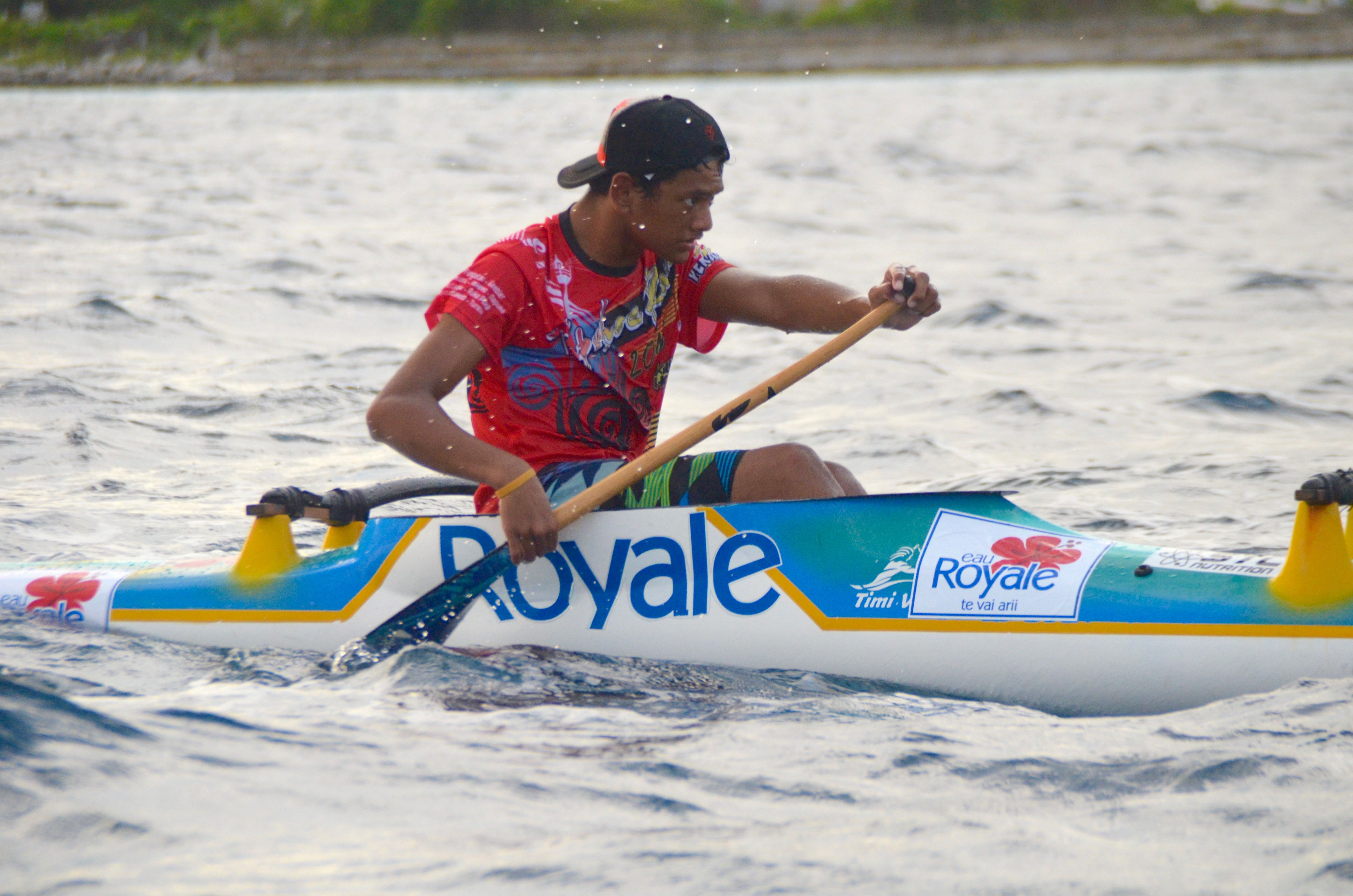 Malgré son handicap et le mauvais temps, Tutavake Ragivaru a tenu jusqu'au bout.
