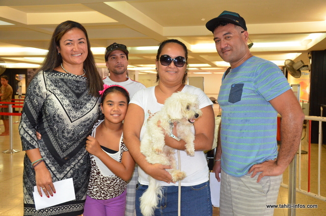 Mytsuru, Ishido et Mieko ont pu ramener le corps de leur défunte mère à Rimatara, ce mercredi à midi