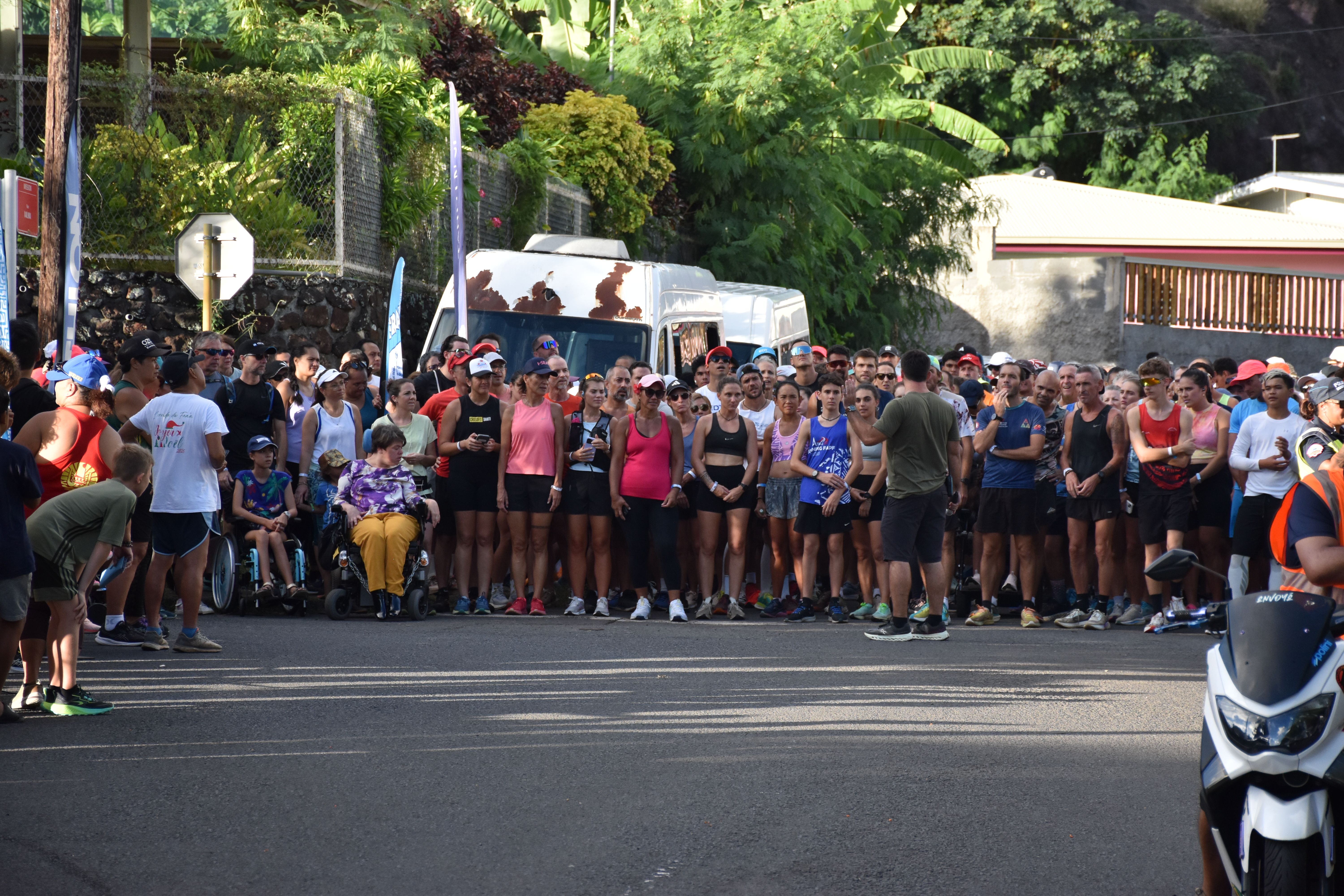 Beaucoup de monde était présent pour cette 5e édition de la Run Frat.
