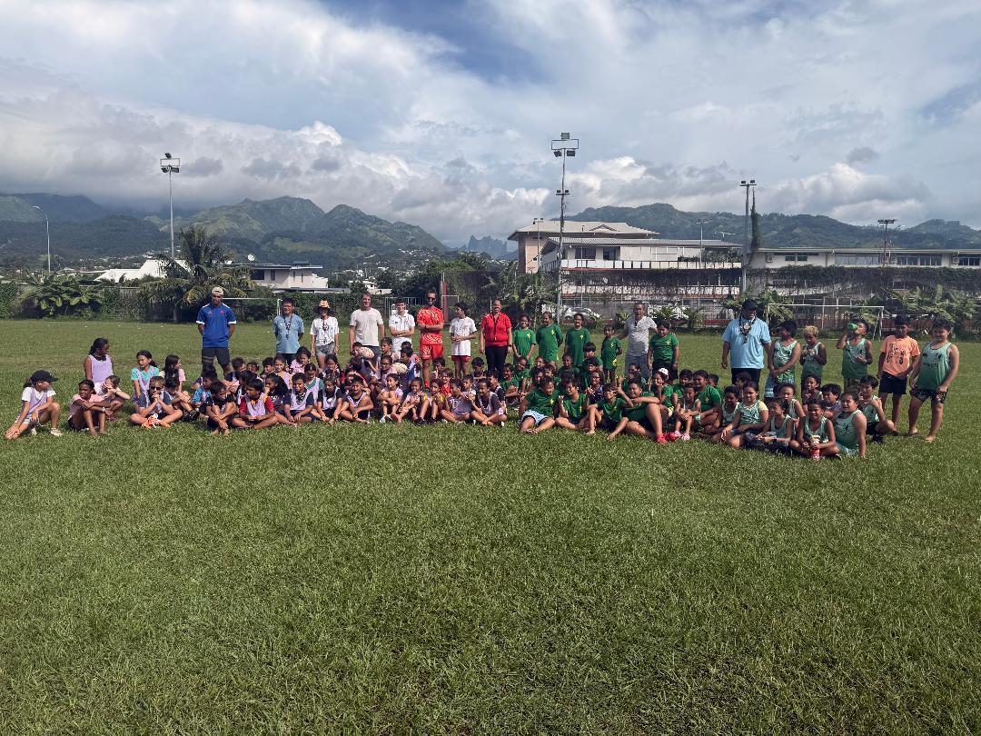 Près de 140 élèves ont pratiqué le rugby lors du tournoi de l’Assep.