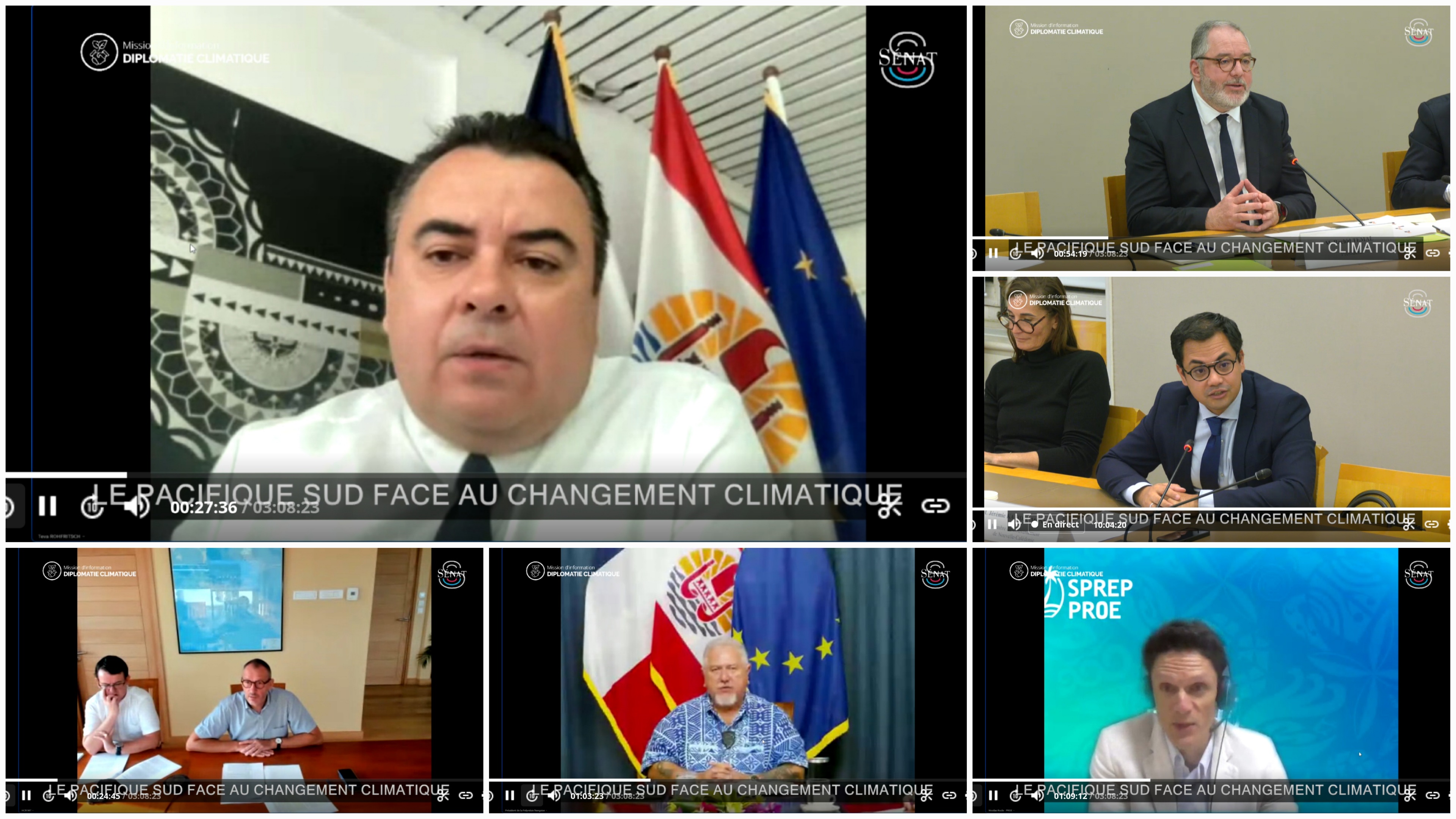 1 à 2 milliards de dollars par an, ce sont les besoins estimés à l’échelle du Pacifique pour faire face au changement climatique. Ils sont couverts à hauteur de 7 % seulement (Crédit : captures écran).