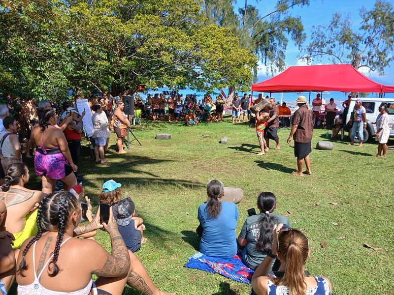 La parc Vairai au rythme des Tu’aro Mā’ohi